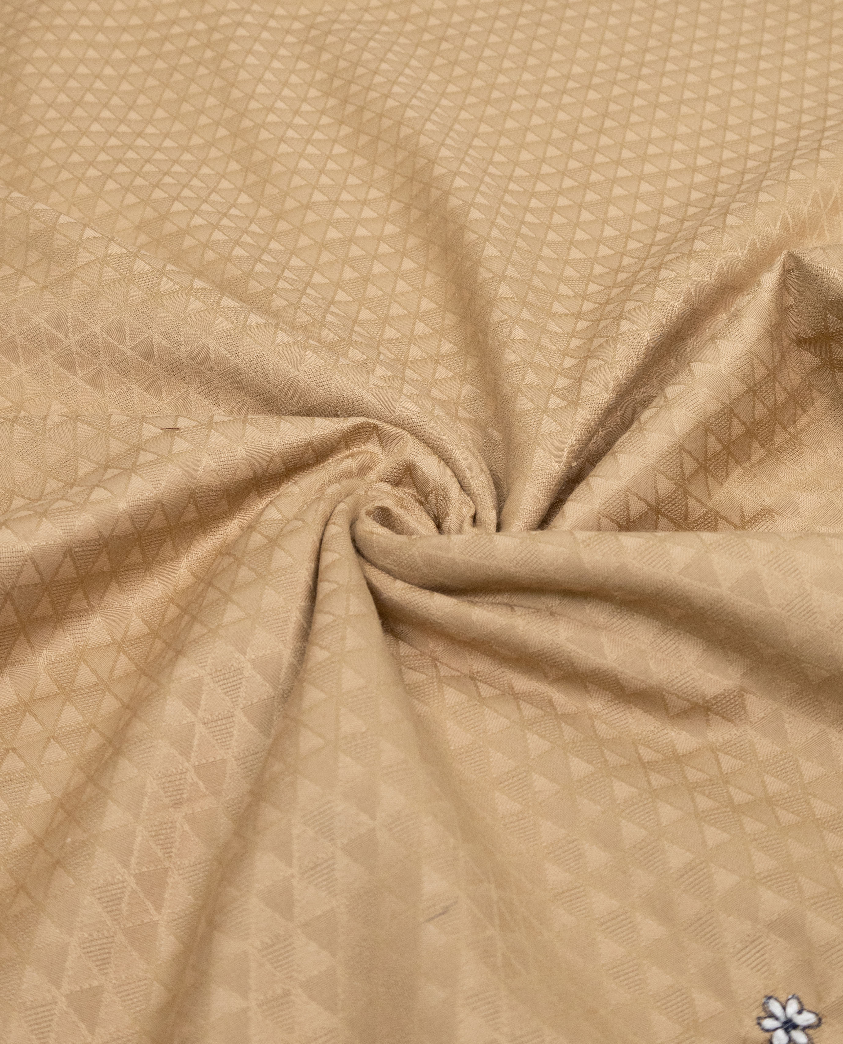 Beige Rida With Smart Design Printed & Floral Work