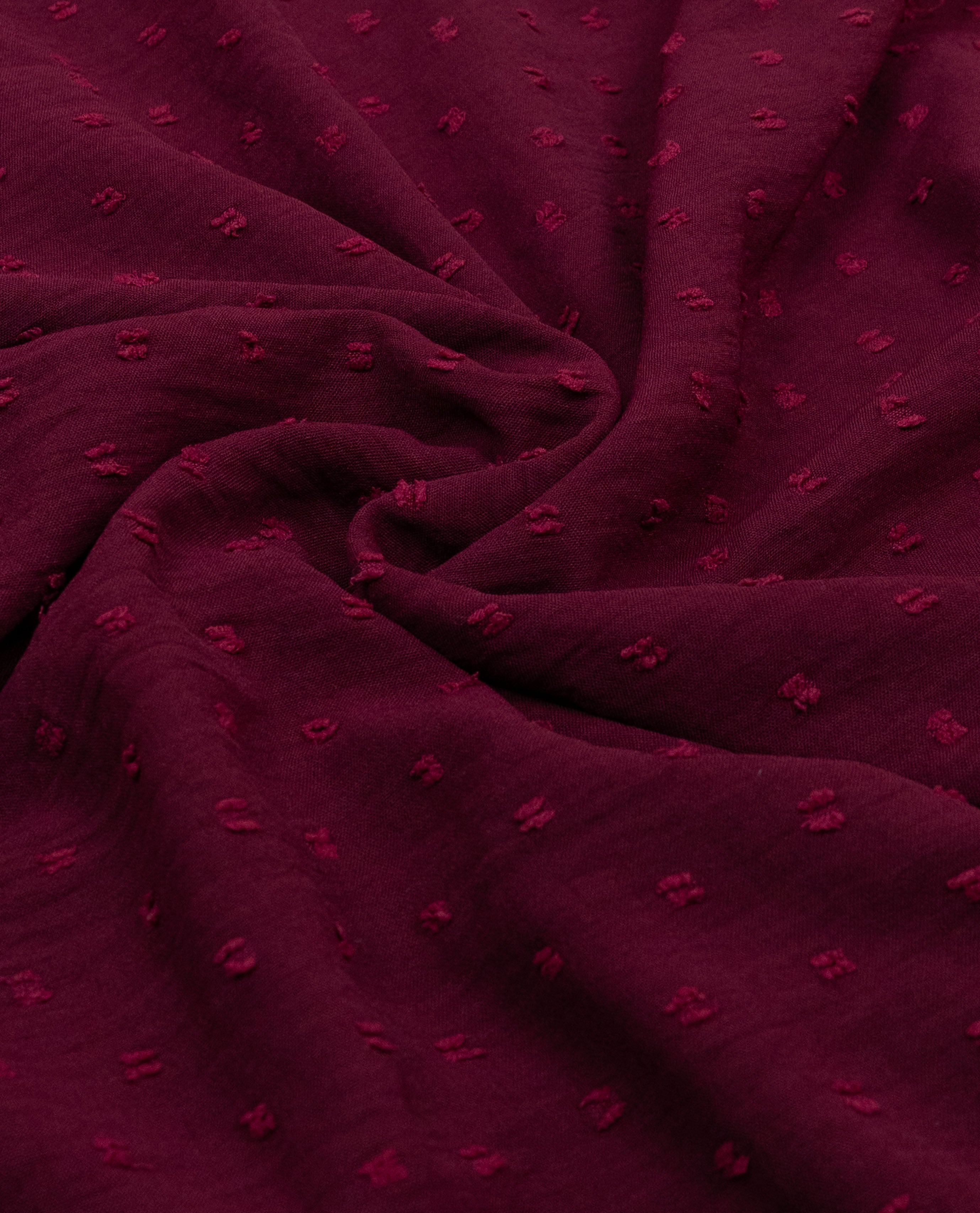 Burgundy Raffle Rida With Smart Lacing & Smart Abaya Panel