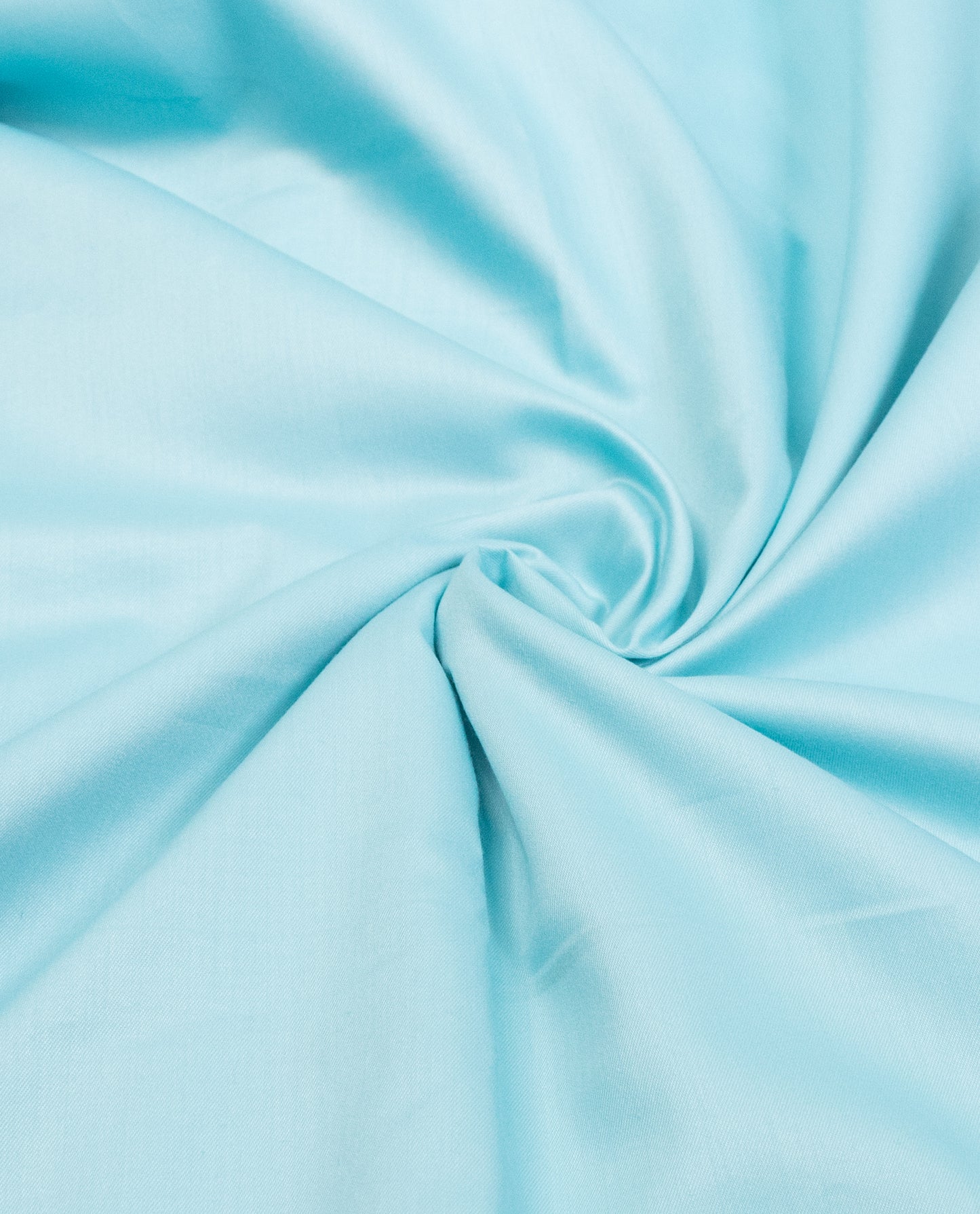 Sky Blue Rida With Digital Print Panel & Sequence Lace