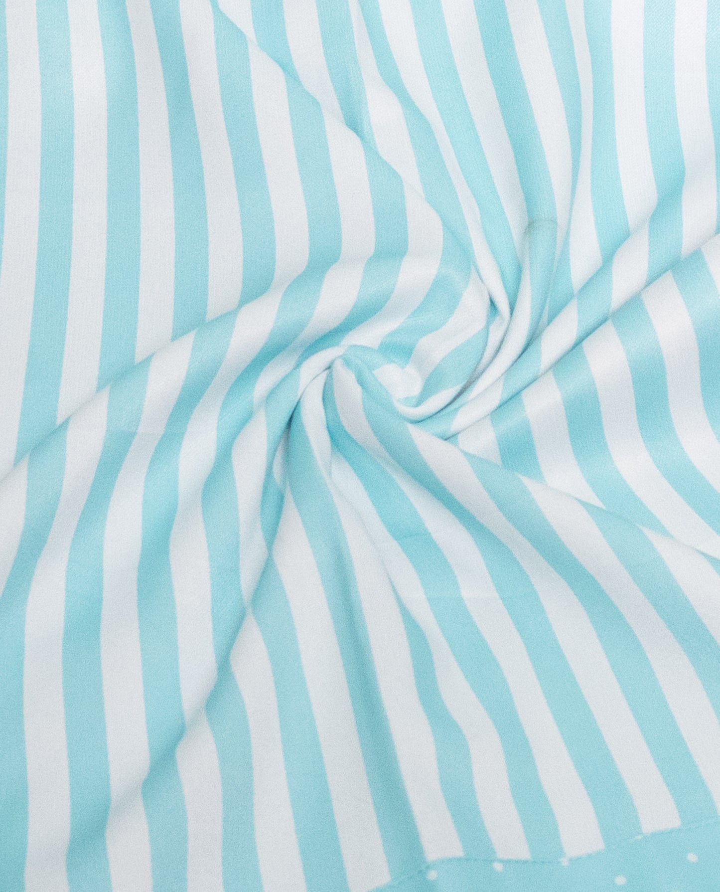 Light Blue Rida With Smart Pattern & Floral Work