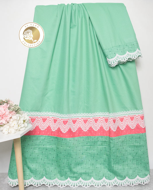 Mint Green Rida With Smart Panel & Smart Lace