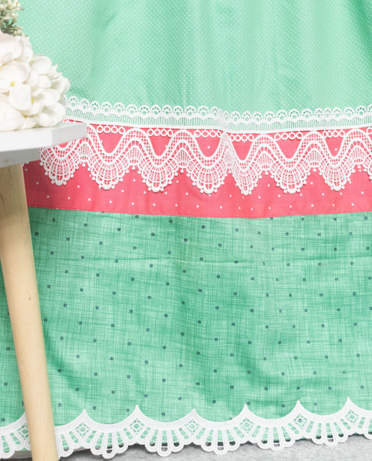 Mint Green Rida With Smart Panel & Smart Lace