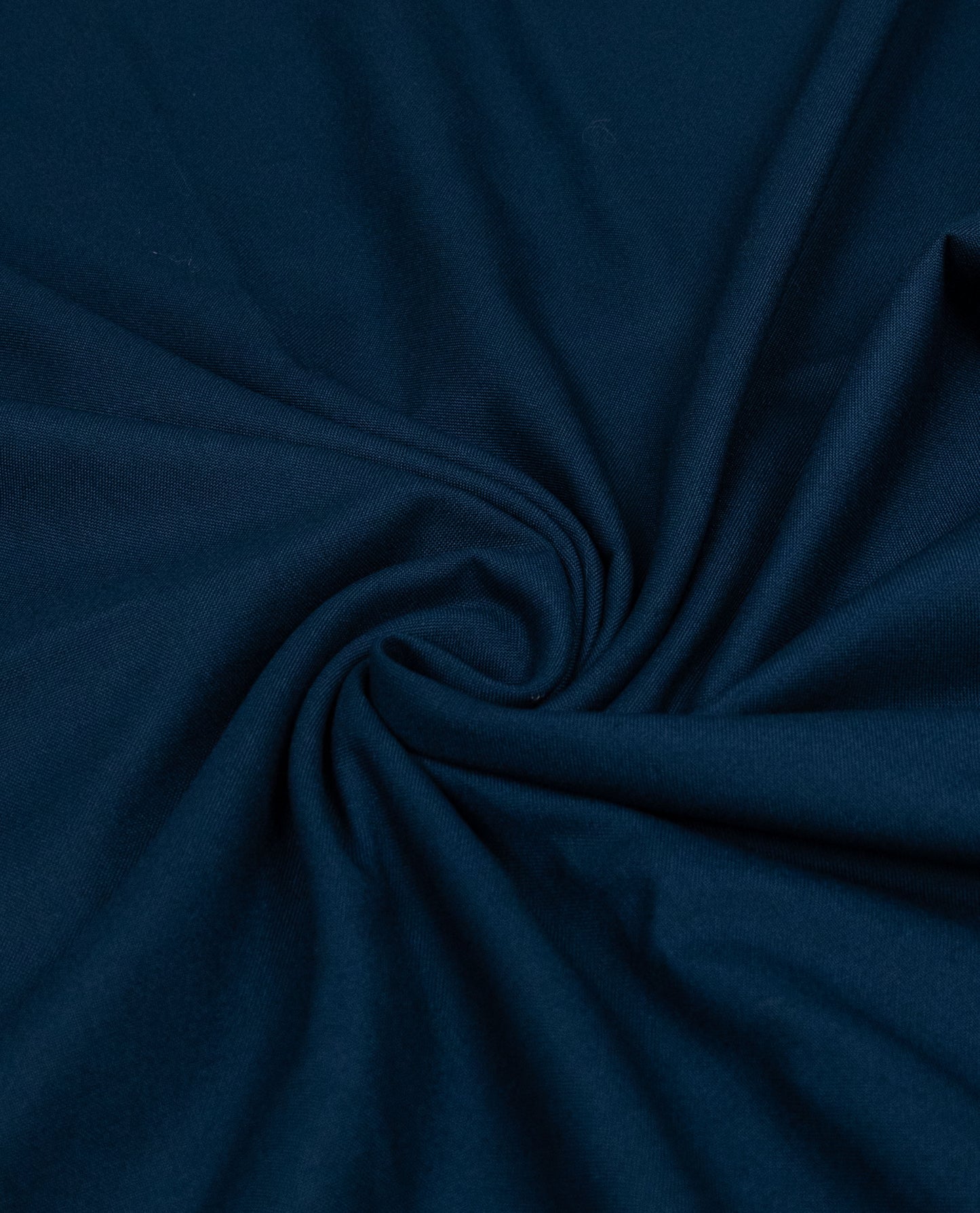 Deep Teal Blue Rida With Dark Blue Lace Panel & Crosscet Floral Work