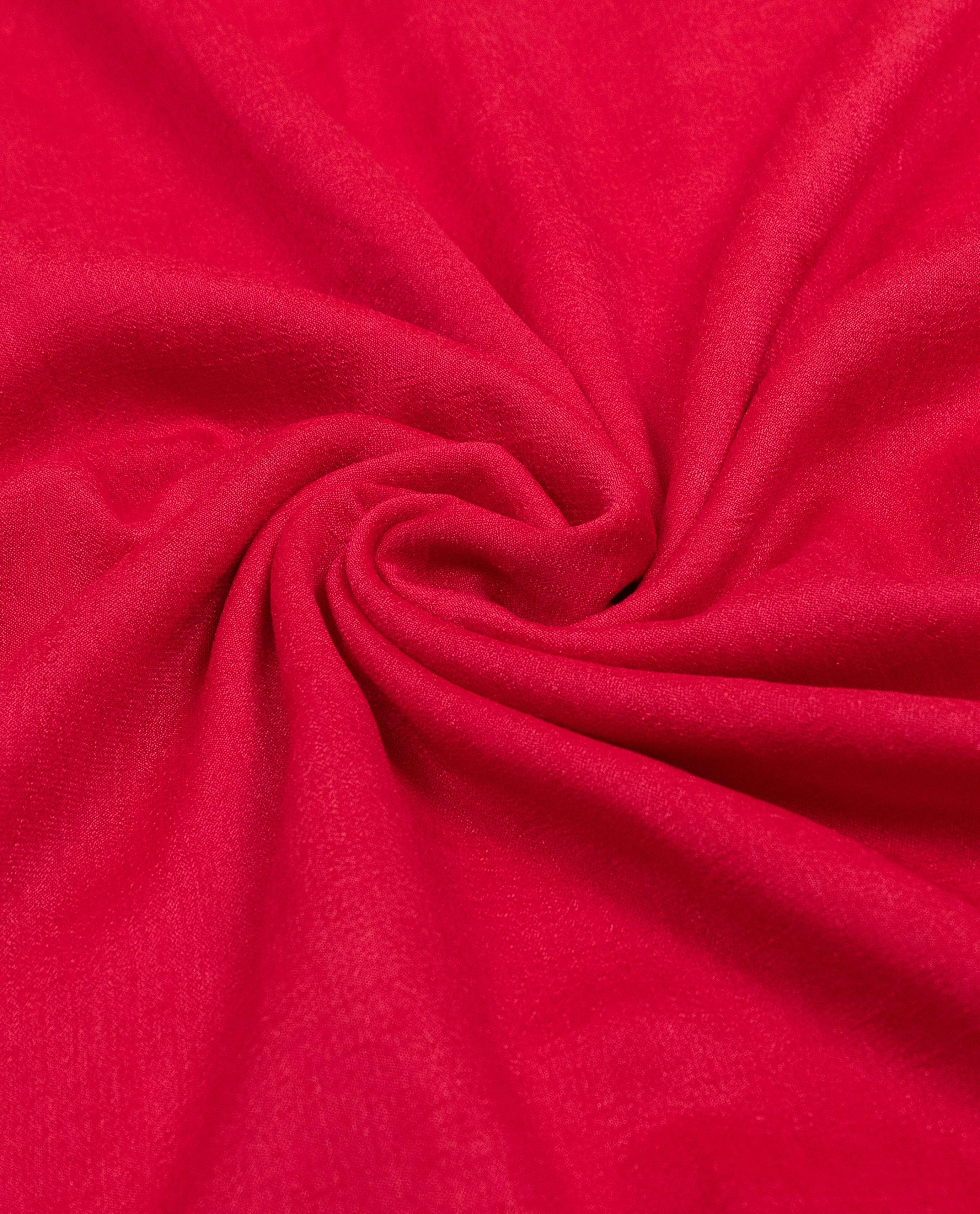 Dark Grey Cherry Red 90 Grm Silk Rida With Smart Pattern & Smart Border