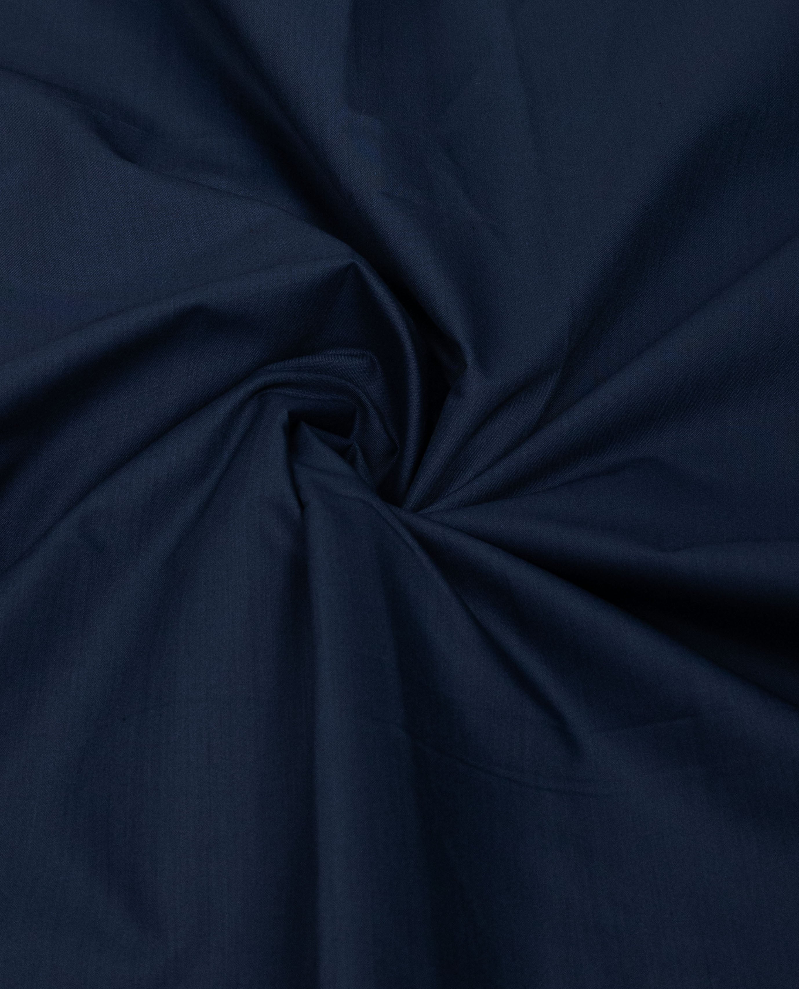 Dark Navy Blue Rida With Smart Same Dark Color Printed Panel
