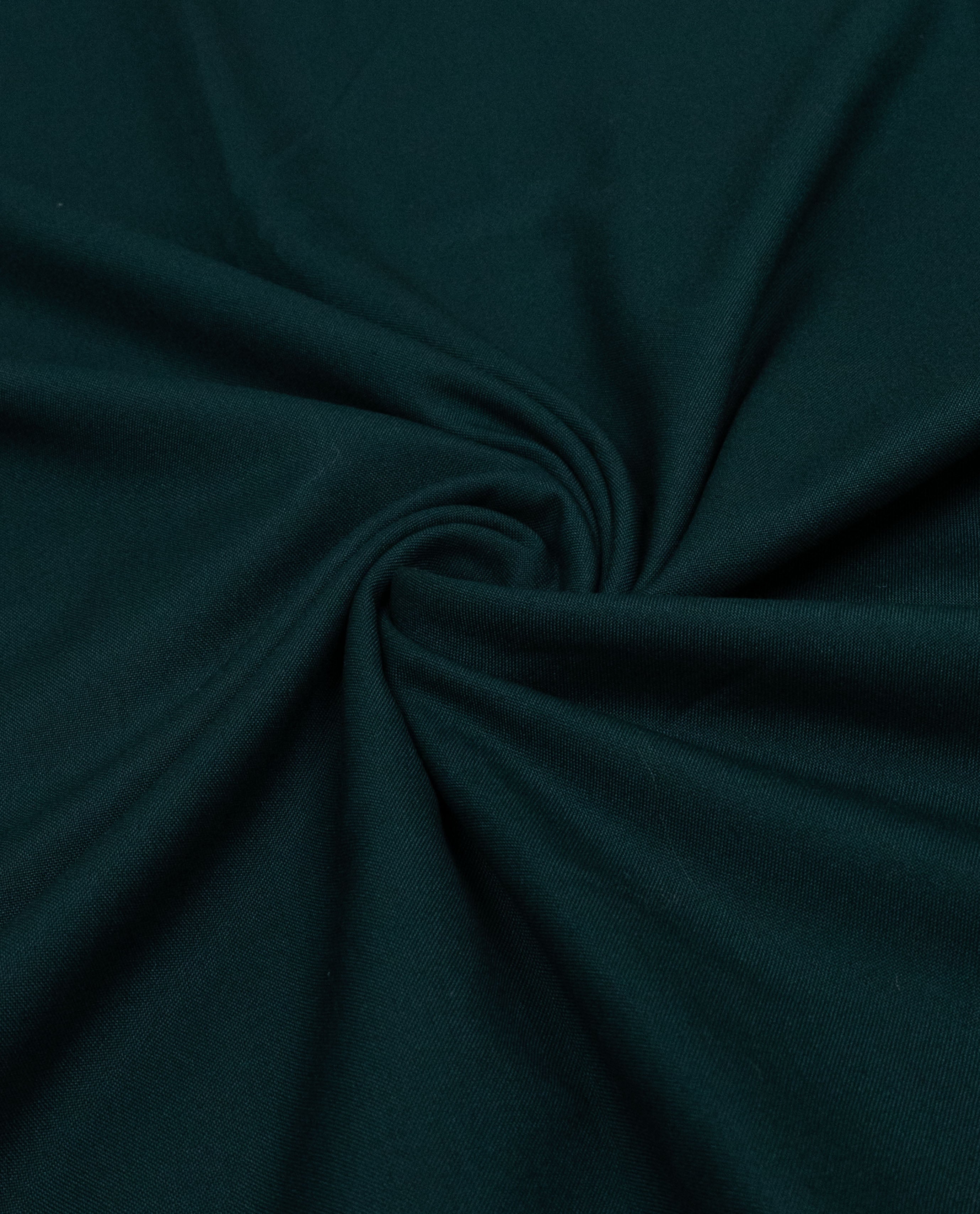 Dark Green Rida With Smart Floral All Over Work & Smart Dark Lace