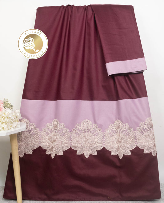Dark Wine Rida With Smart Panel & Smart Lace