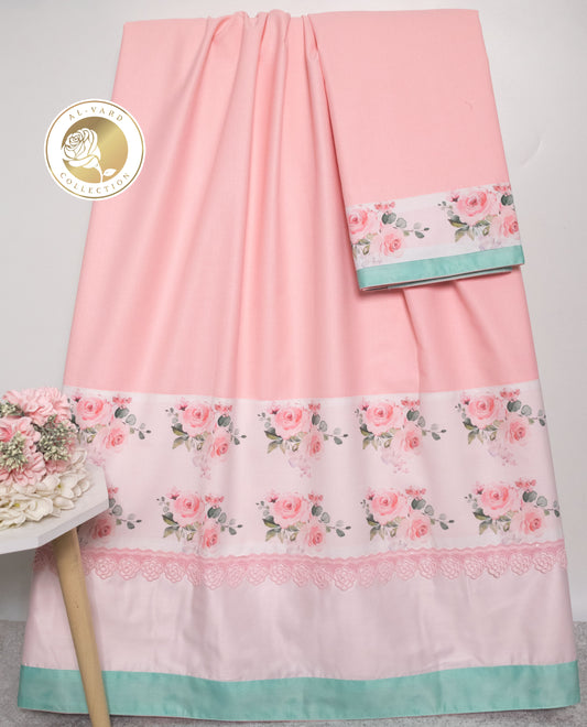 Peach Rida With Smart Floral Panel & Smart Lacing