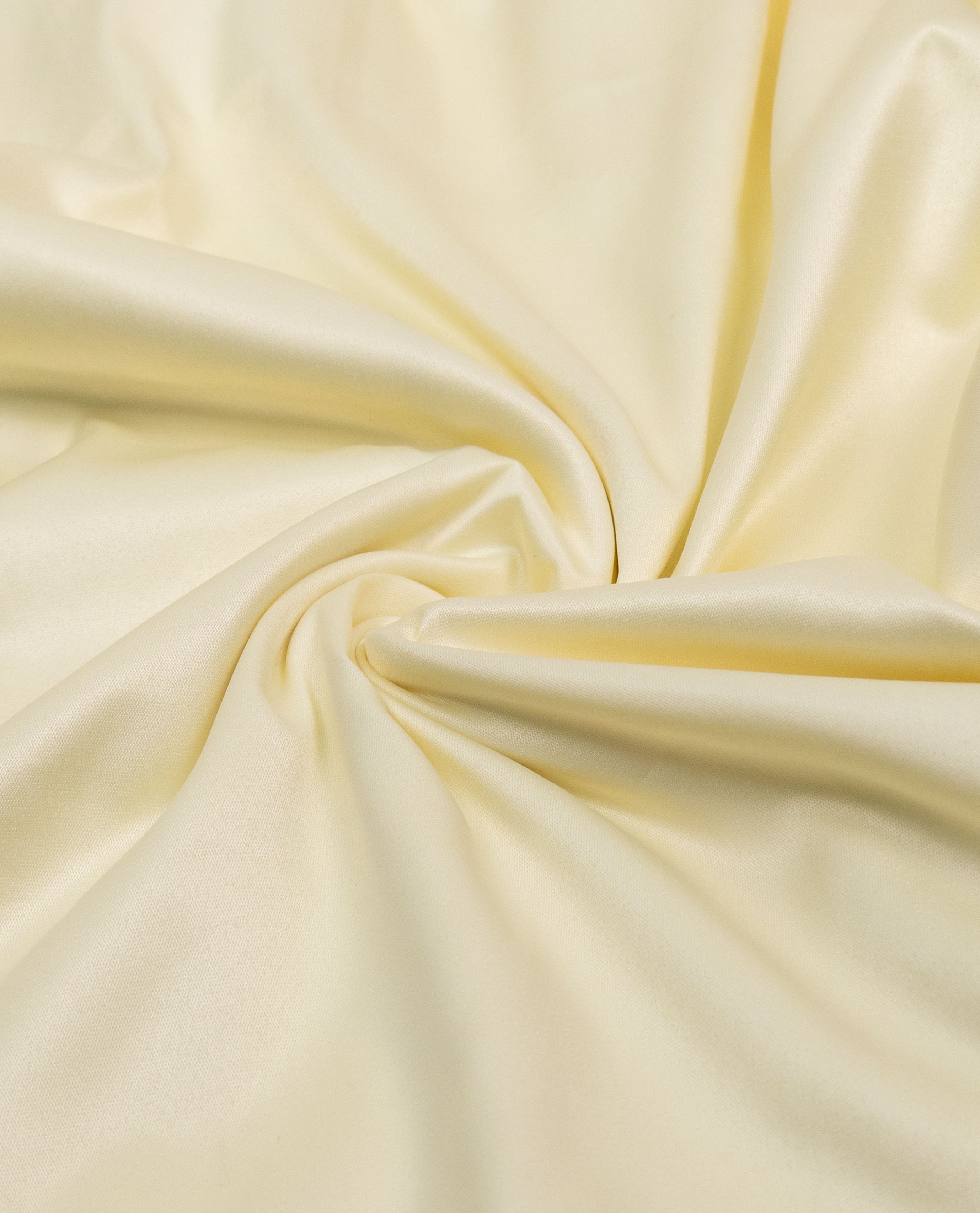 Cream White & Light Yellow Standing Pattern Rida & Smart Floral Embroidery Work