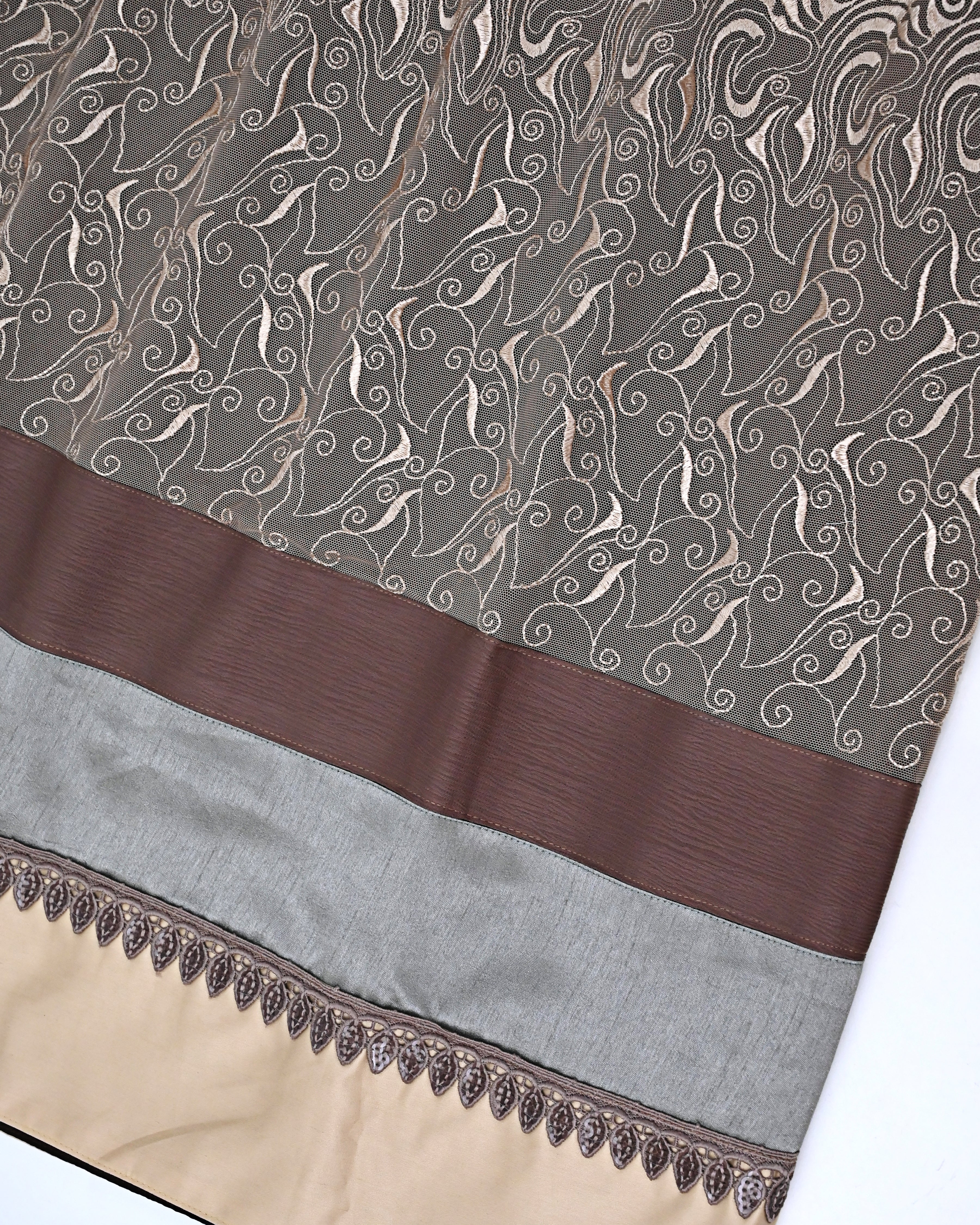 Dark Brown Rida With Plain Dark Panel & Heavy Look Lacing