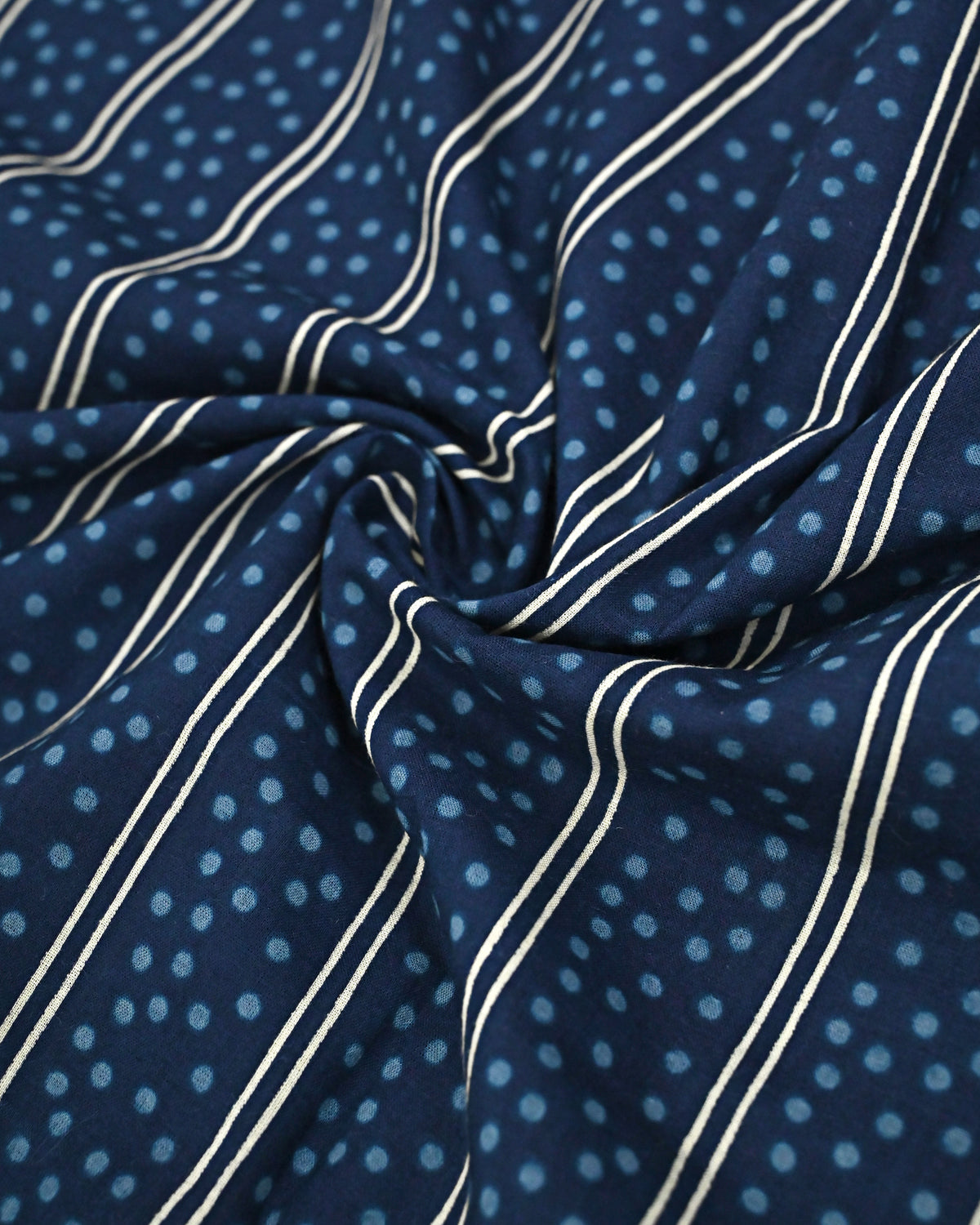 Navy Blue Base Batik Rida With Smart Floral Embroidery Work & Smart Pa ...