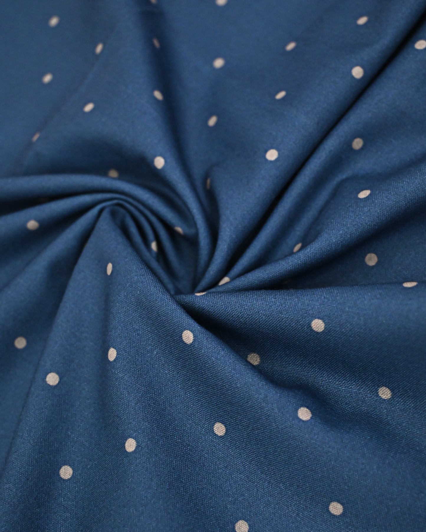 Dark Blue White Dots Rida With Smart Floral Panel & Smart Lacing