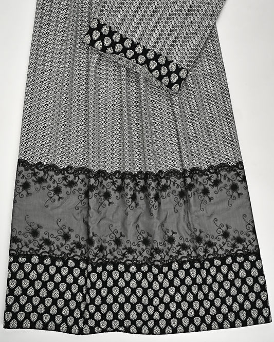 Black Batik Rida With Smart Batik Panel & Black Lacing