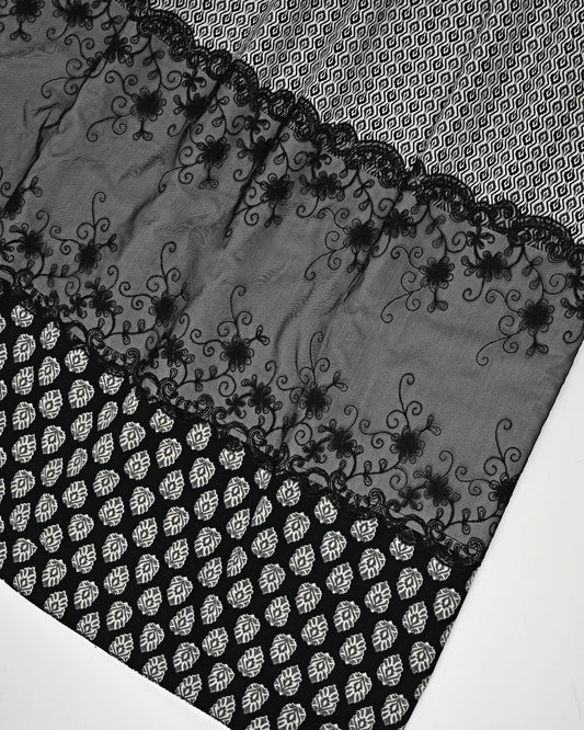 Black Batik Rida With Smart Batik Panel & Black Lacing