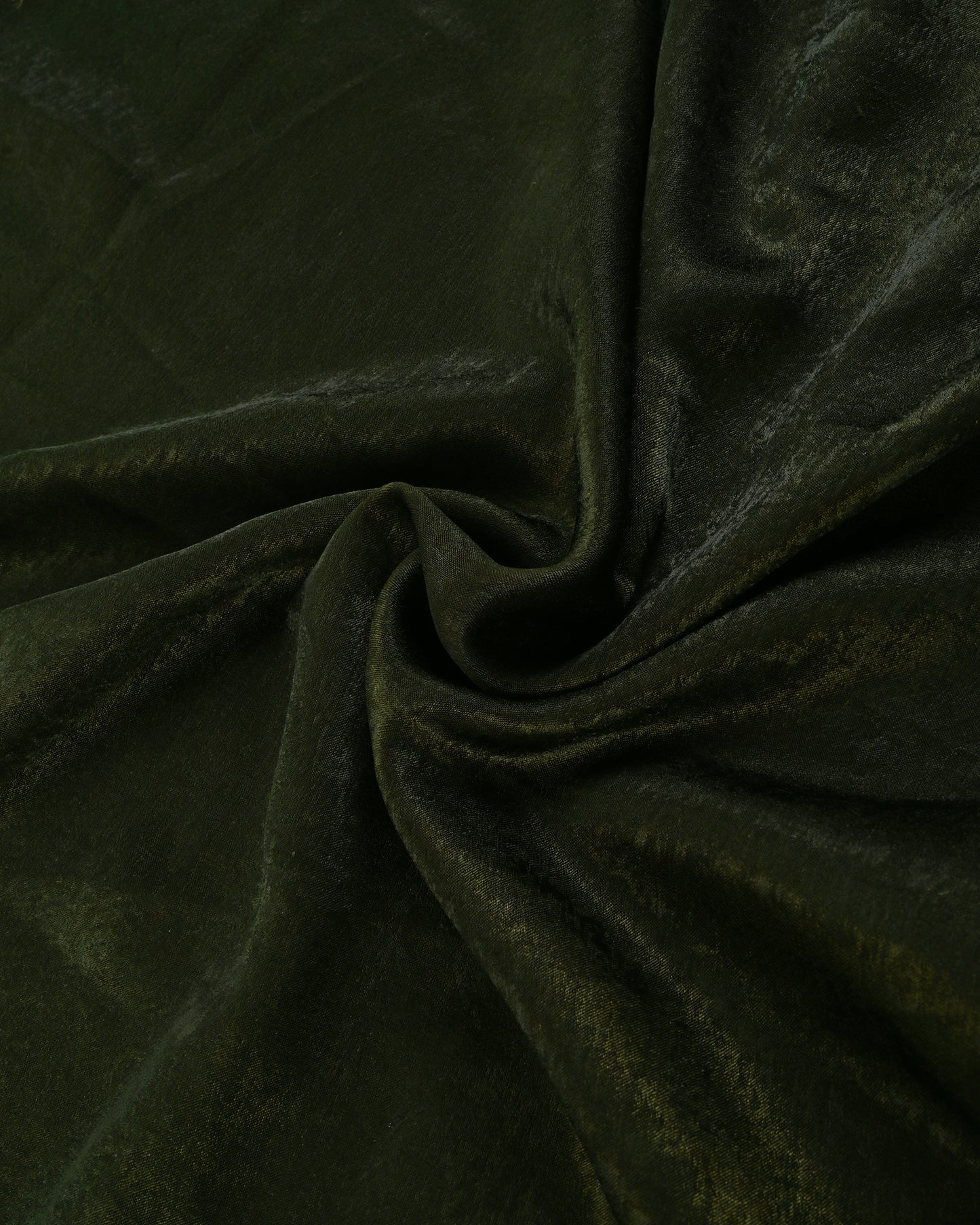 Dark Green Abaya Rida With Light Green Abaya Panel & Lace