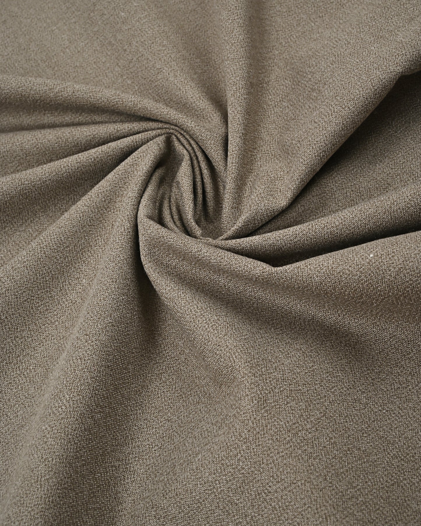 Khaki Brown Rida With Smart Pintex & Floral Panel