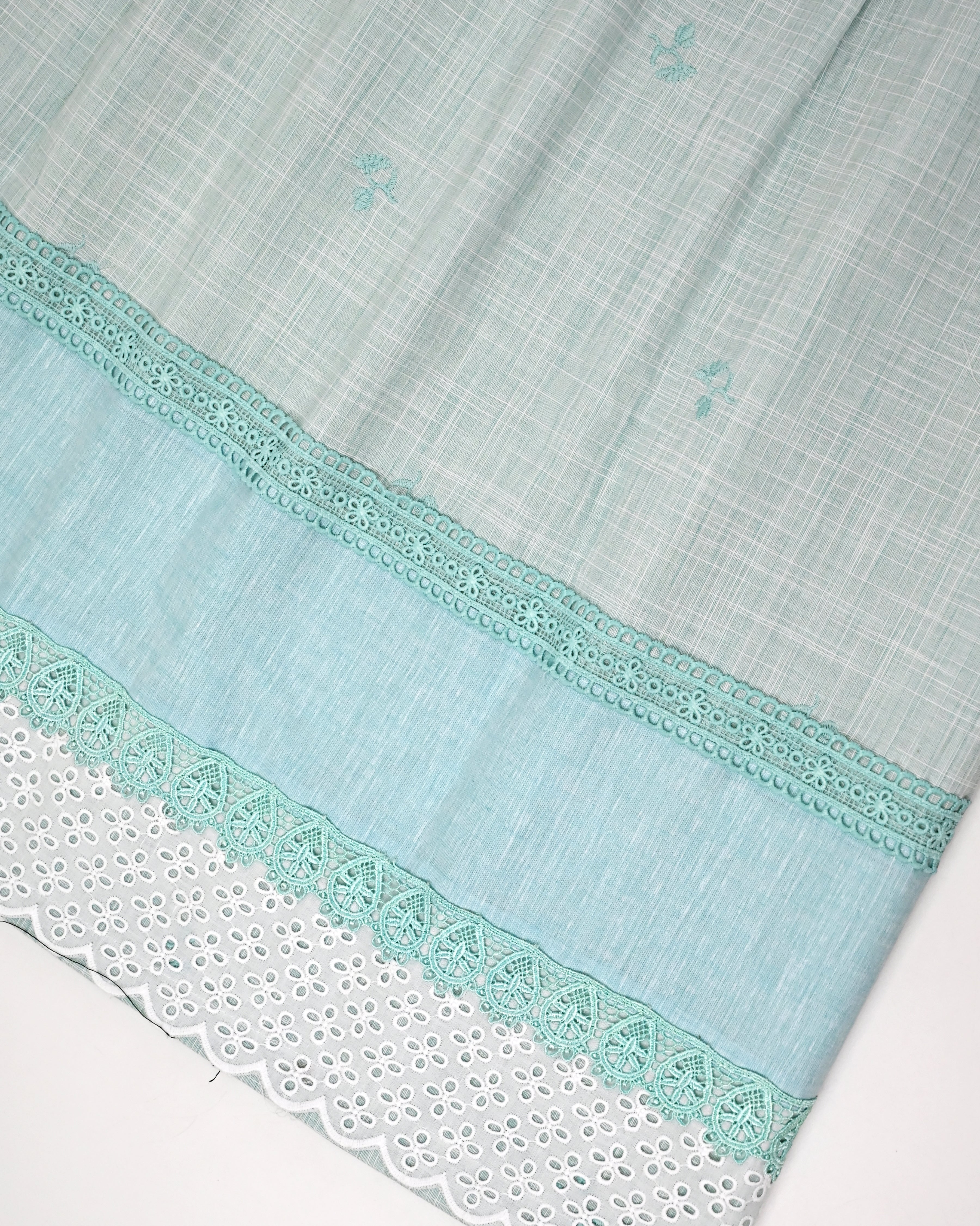 Seafoam Green Rida With Smart Plain Panel Smart Lacing & All Over Booties