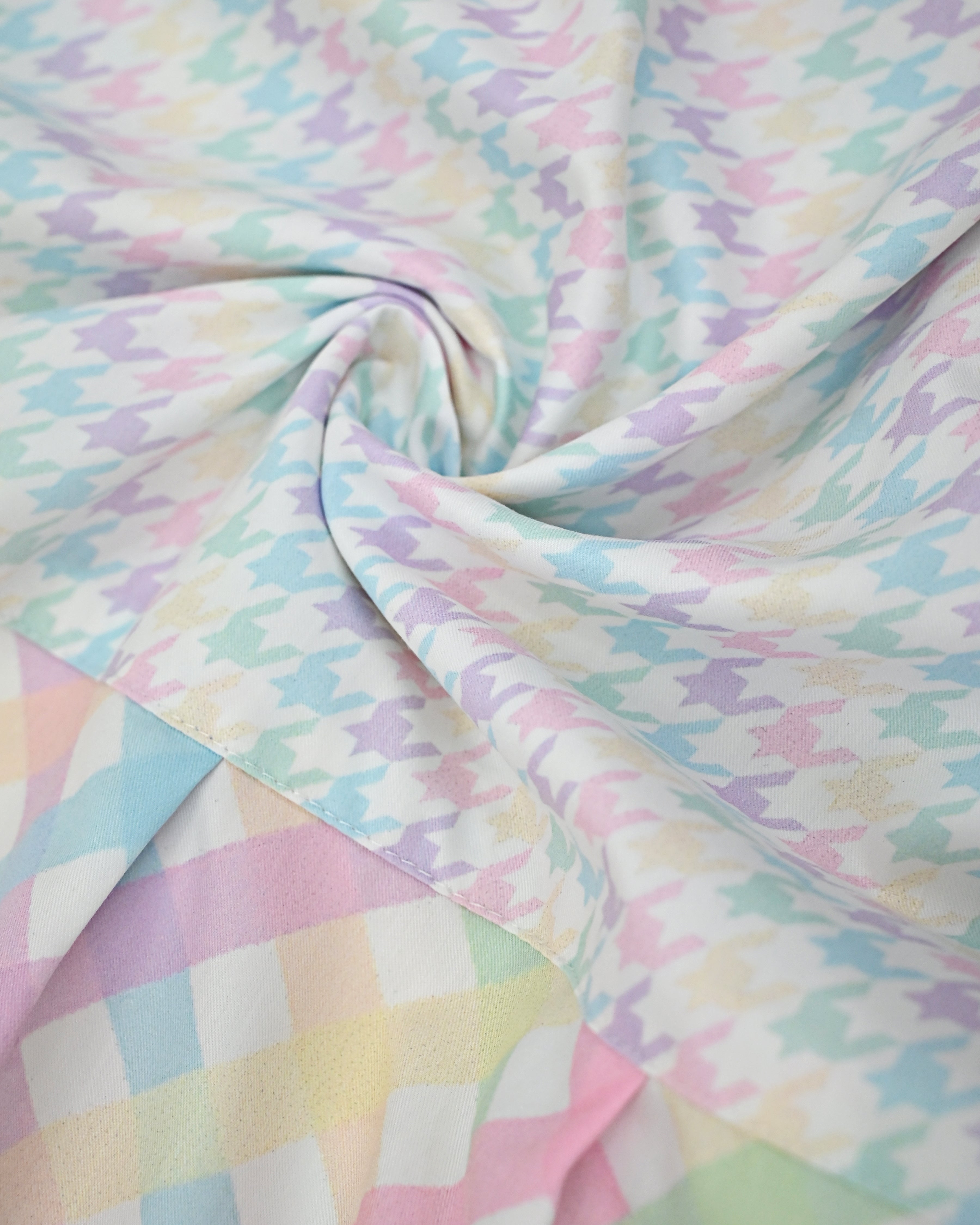 Multi Color Checks Different Pattern & Skirt Style Rida