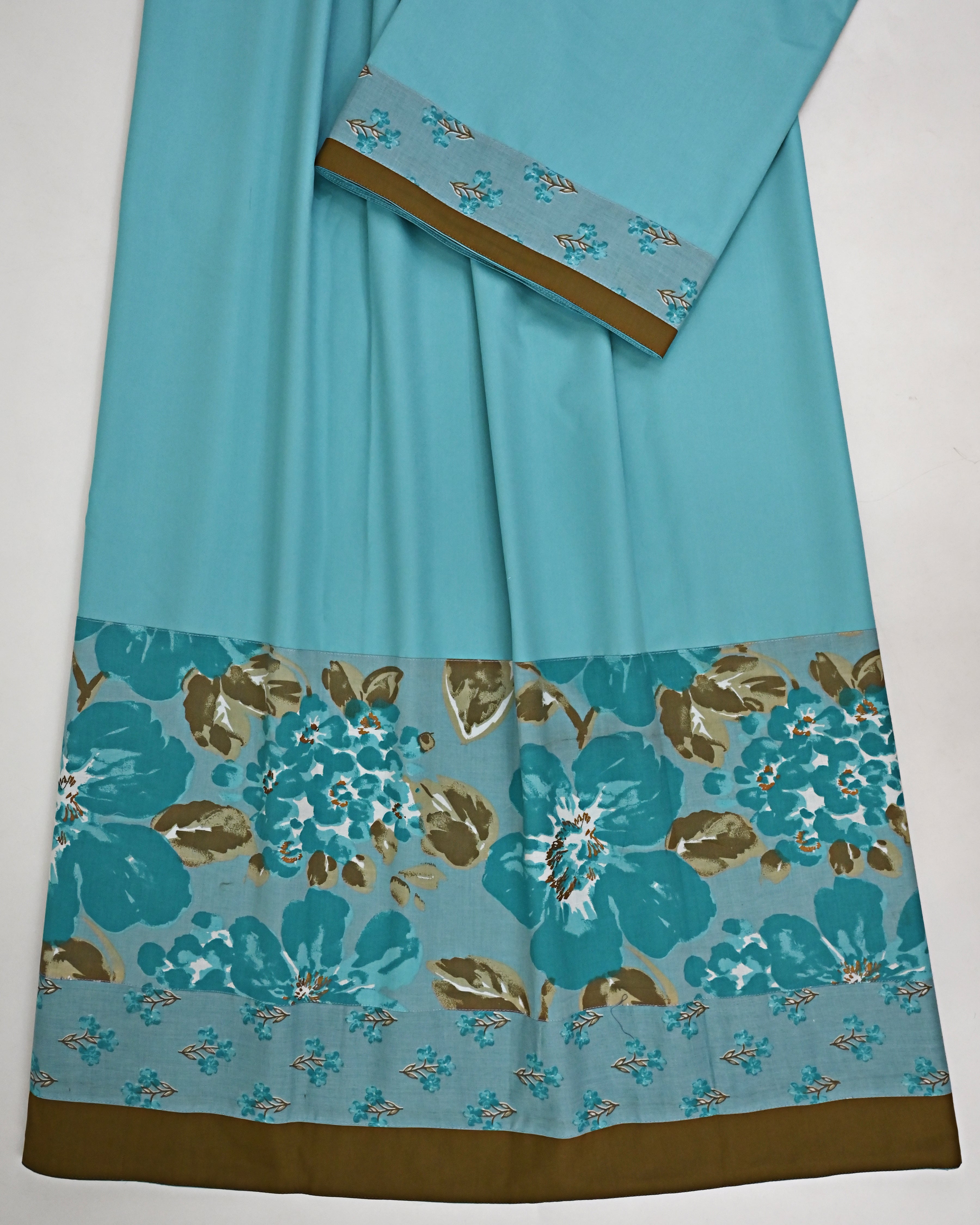 Rama Green Rida With Smart Floral Panel
