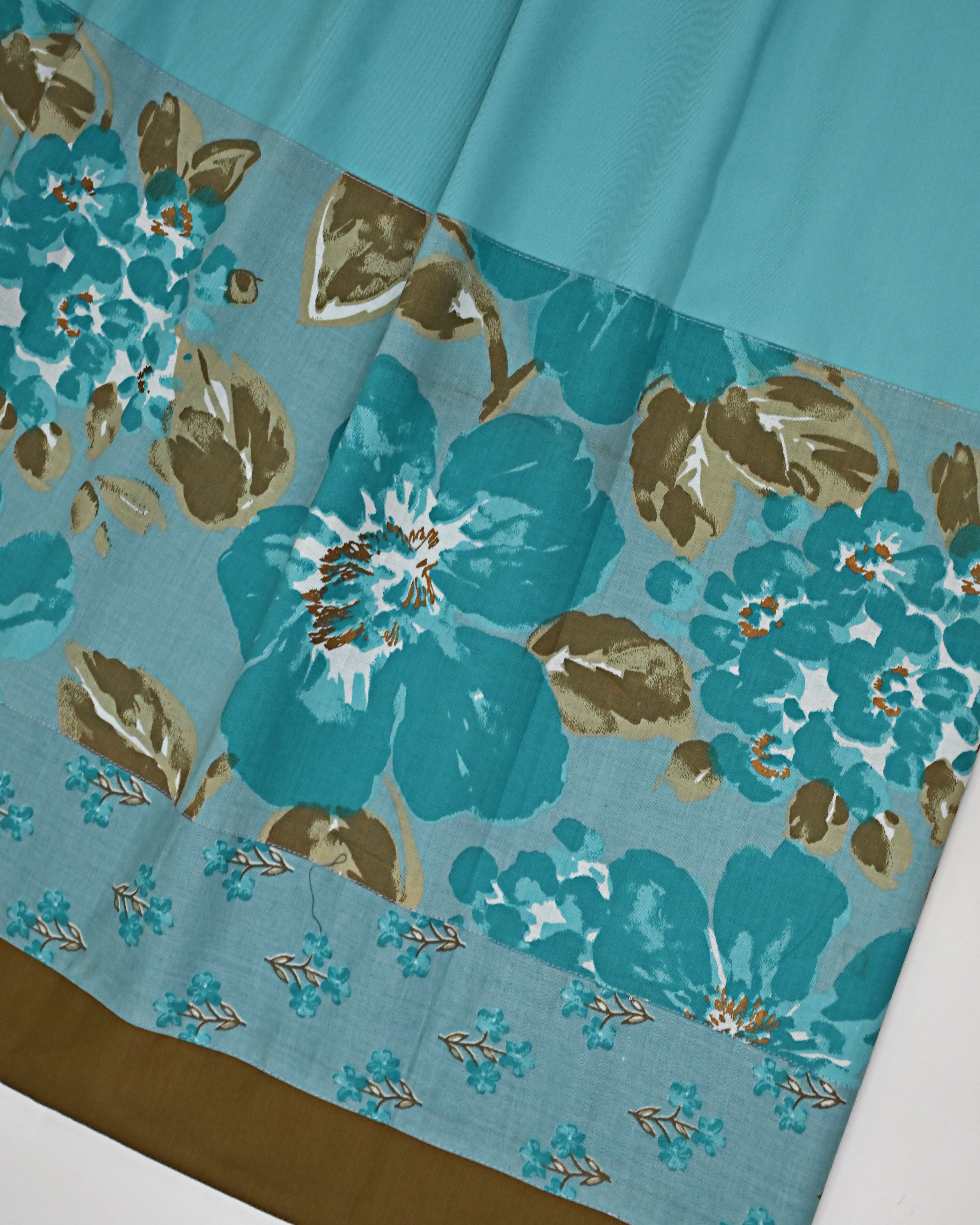 Rama Green Rida With Smart Floral Panel