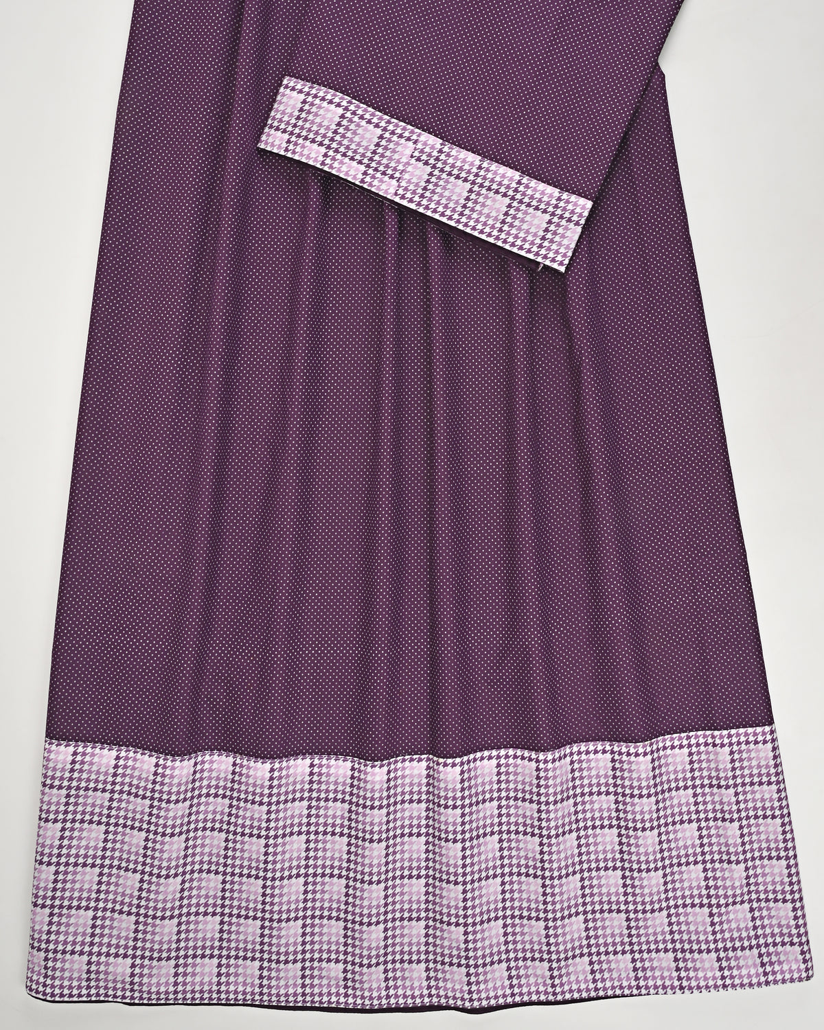 Dark Falsa Ohbat Rida With Smart Purple Shade Panel – AL-Vard Collection
