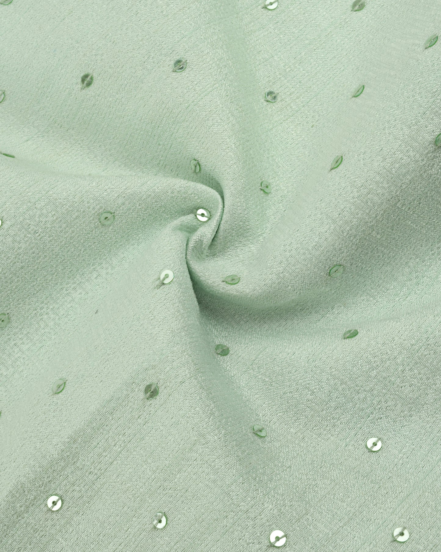 Pistachio RCJ With Heavy Floral Aari Work & Duppatta With Full Border Work