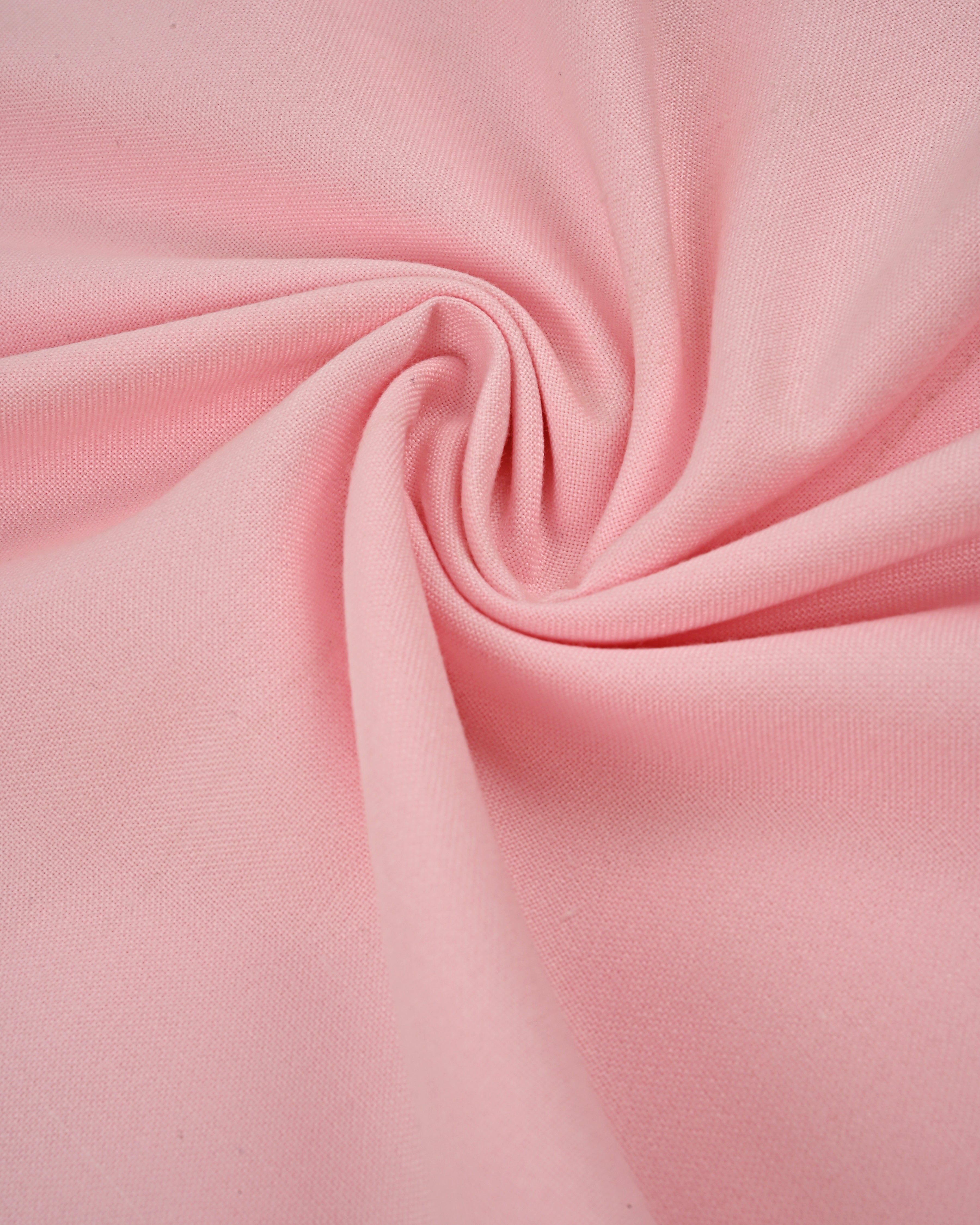 Misty Rose Pink Rida With Smart Dark Panel & Floral Handwork