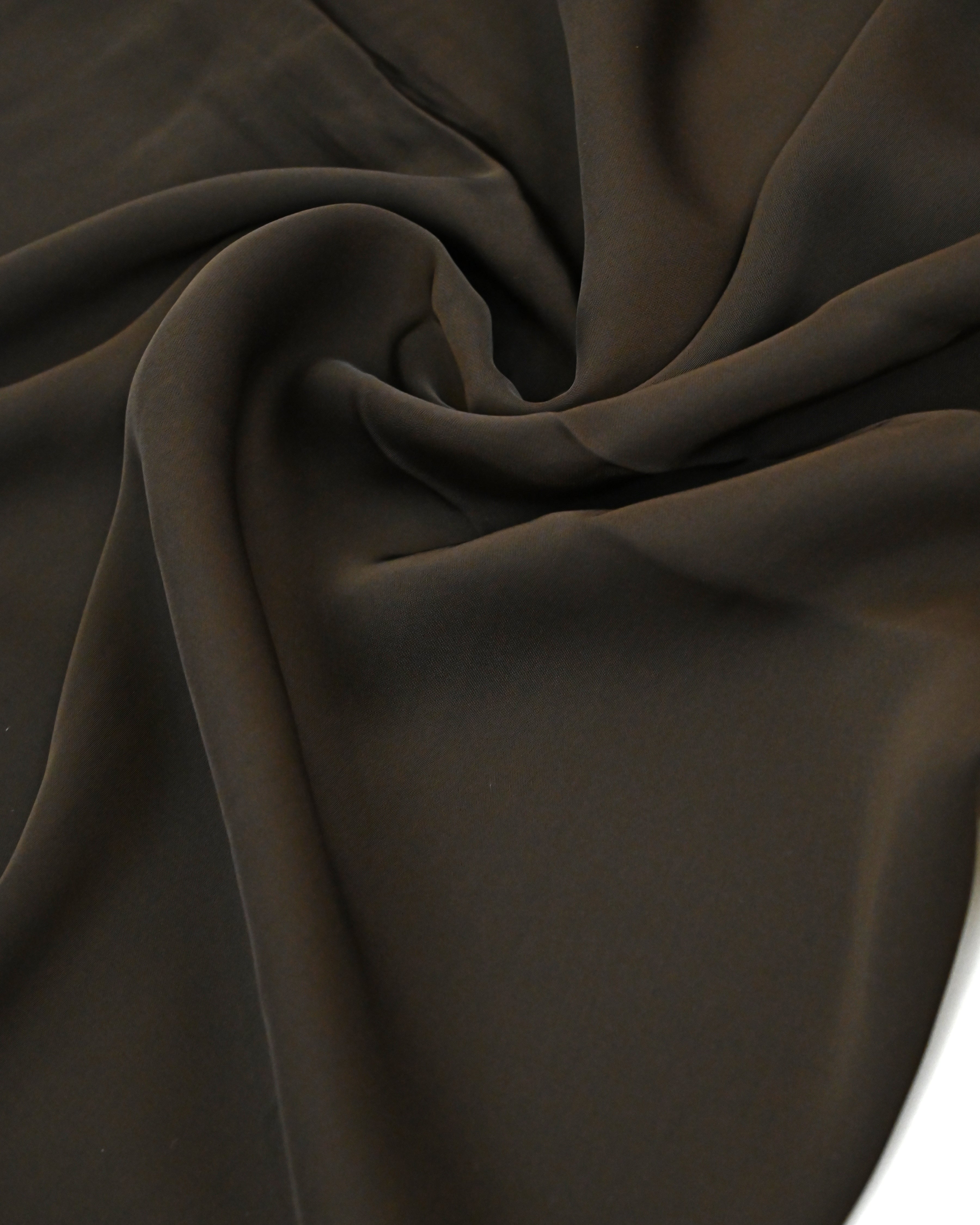 Coffee Brown Abaya Ohbat Rida With Smart Light Brown Panel