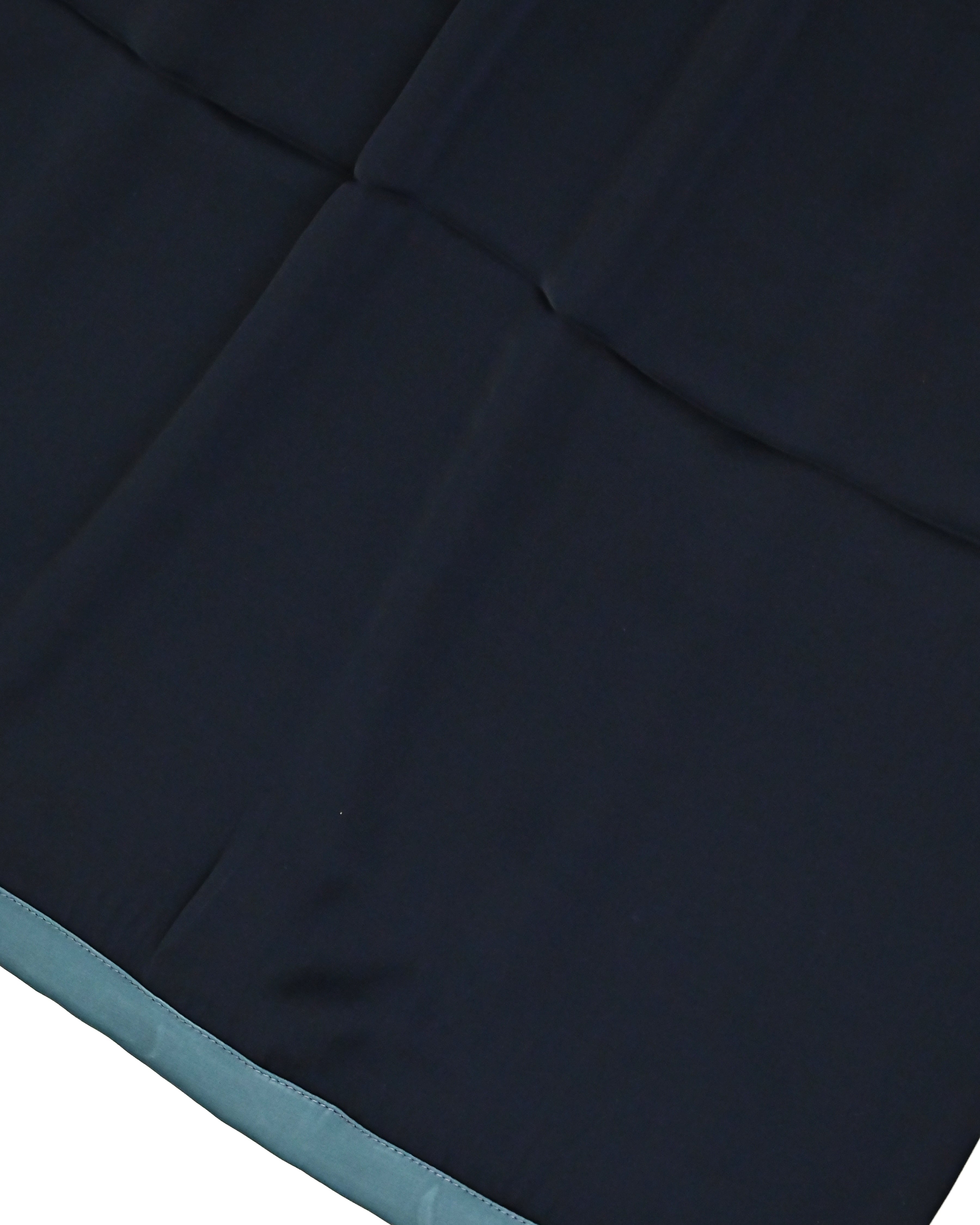 Classic Navy Blue Abaya Ohbat Rida With Smart Blue Patti
