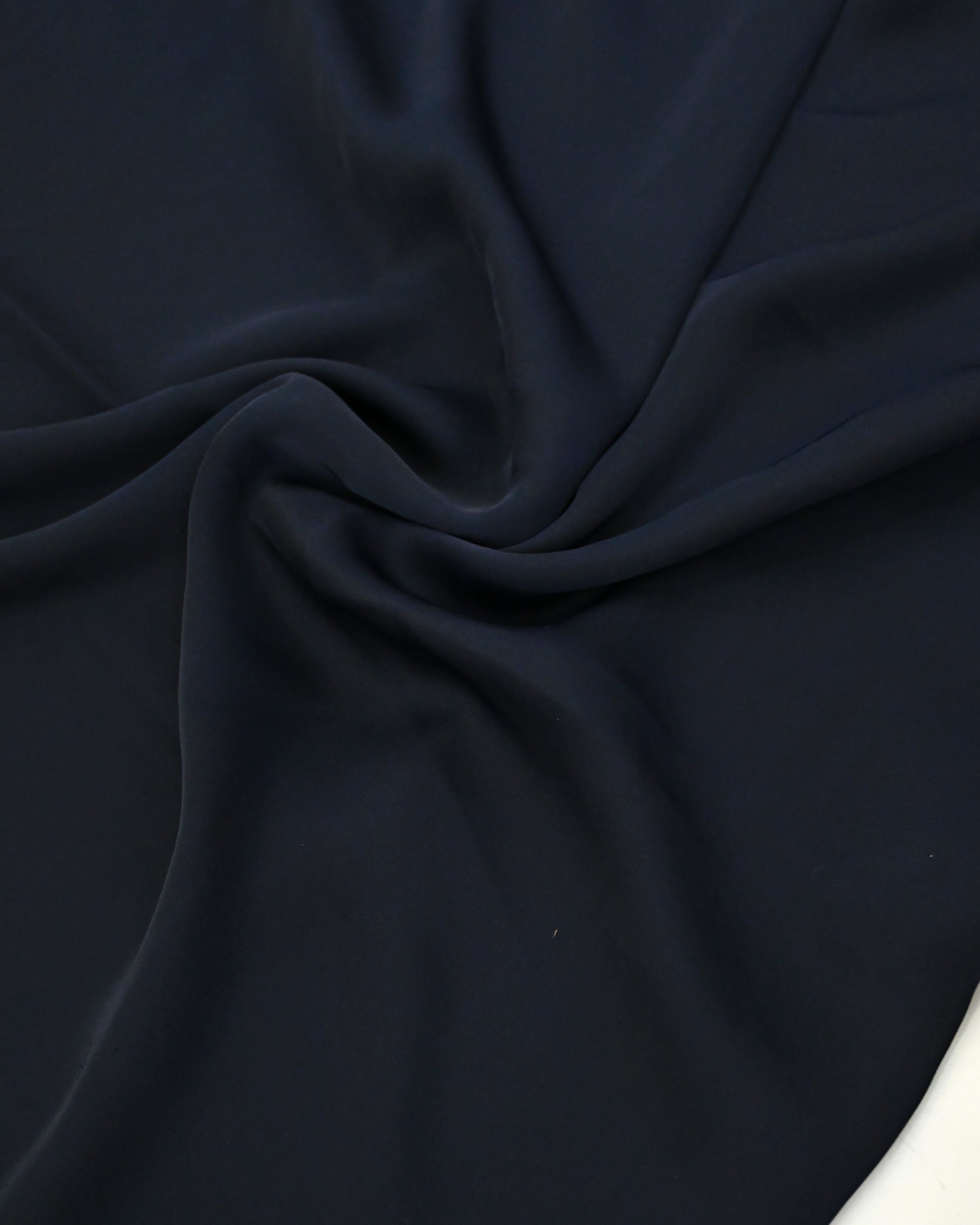 Classic Navy Blue Abaya Ohbat Rida With Smart Blue Patti