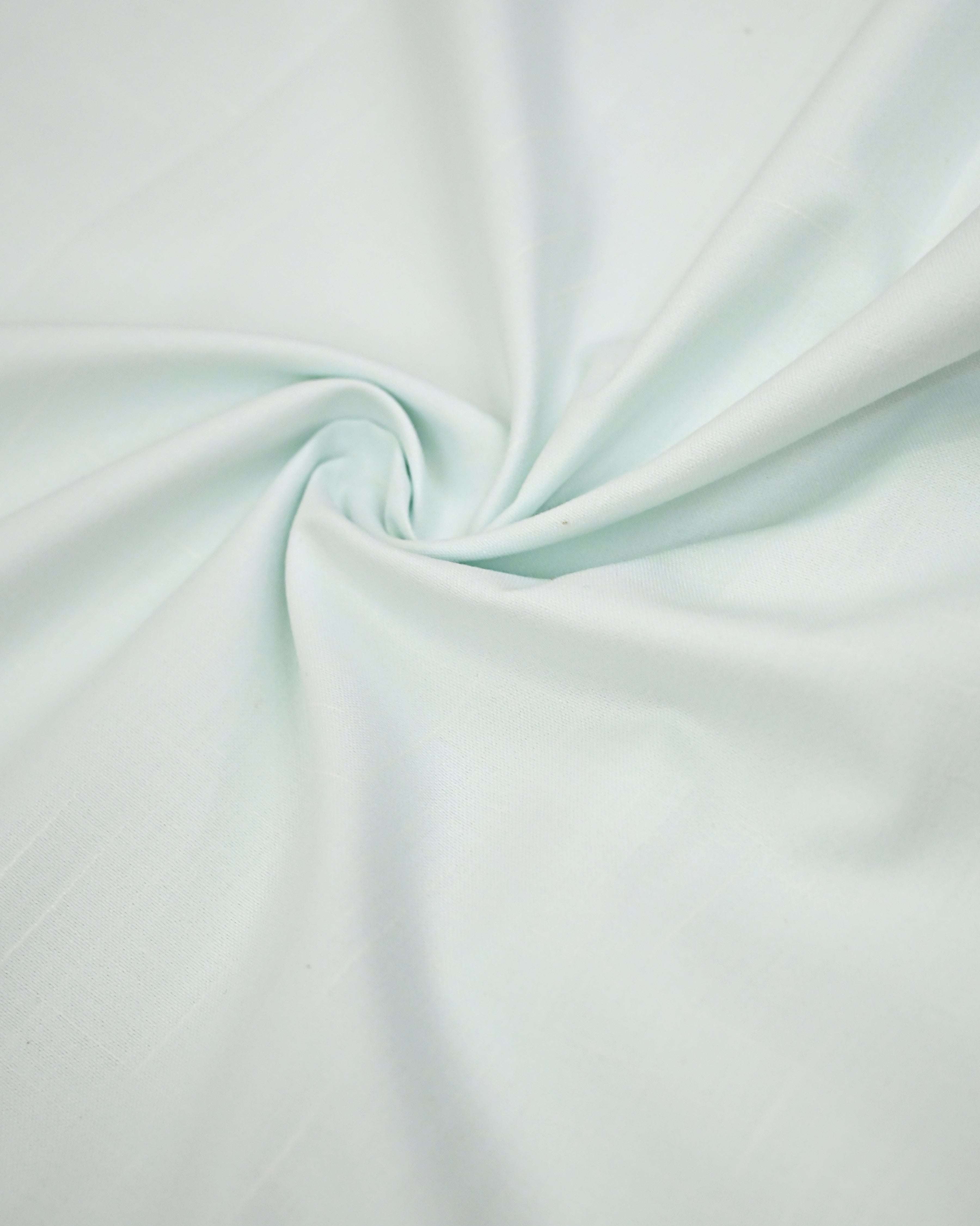 Light Blue Ohbat Rida With Smart Leafy Print Panel