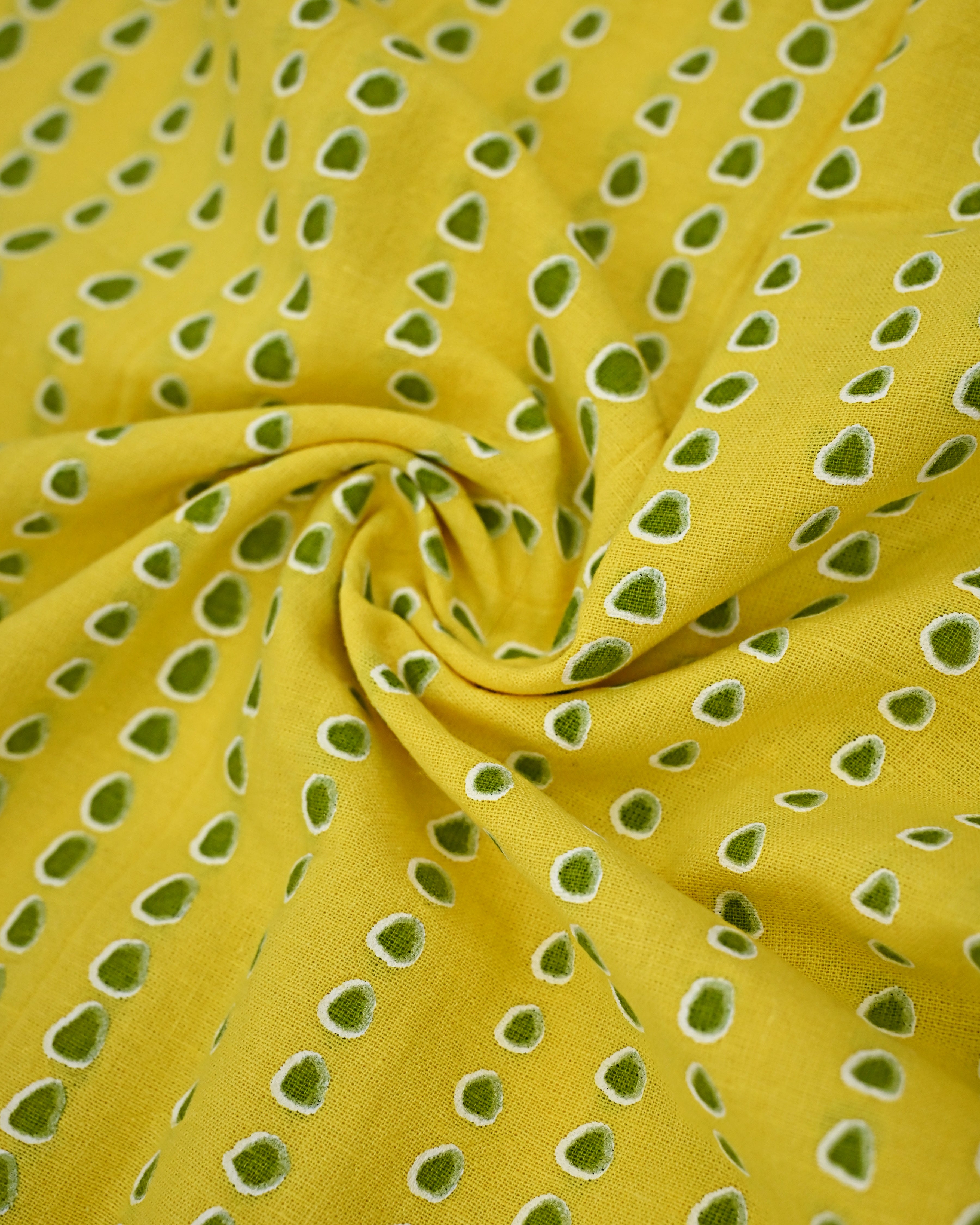 Mustard Yellow Batik Rida With Smart Checks Panel & Smart Lacing