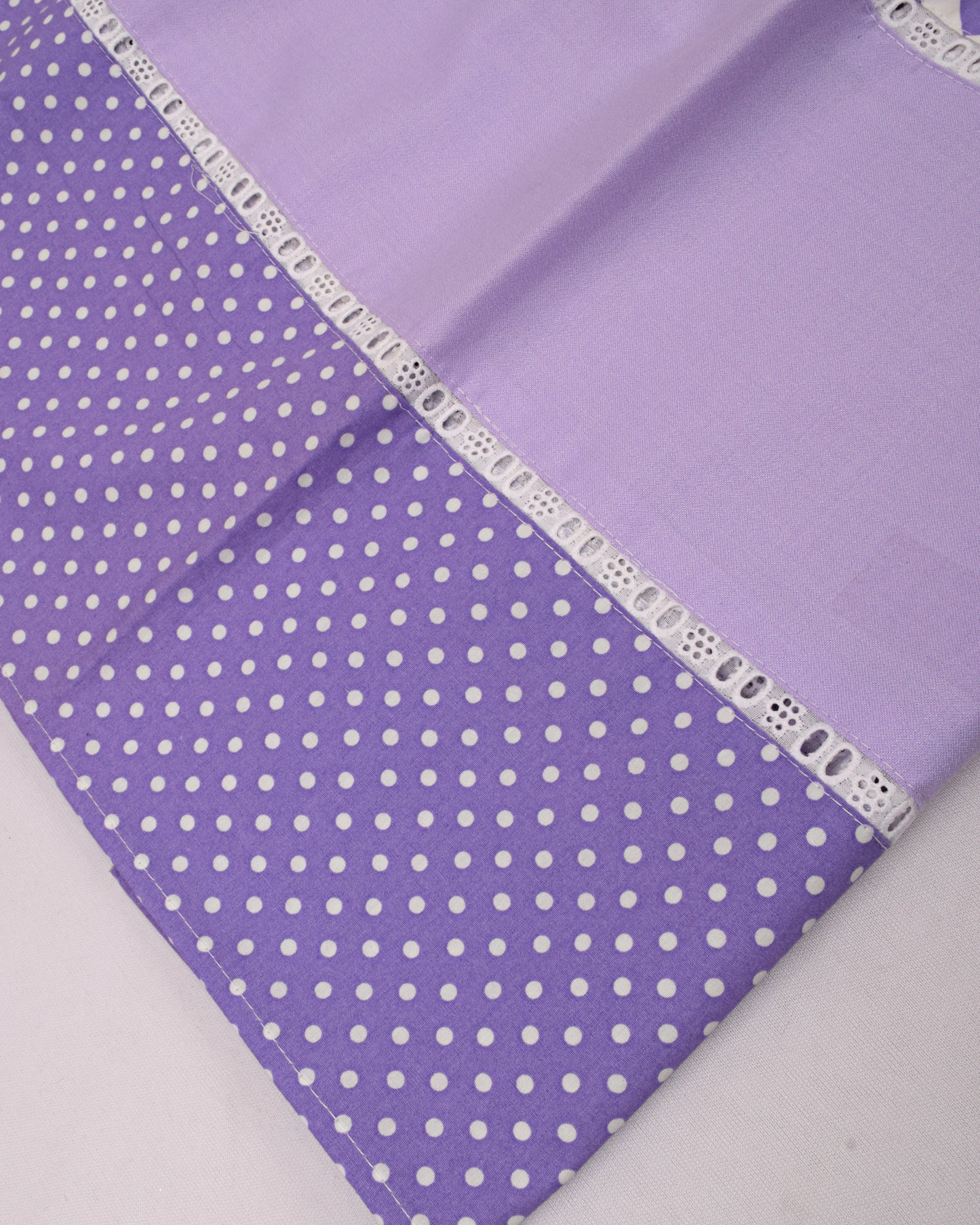 Purple Rida With Smart Panel & Lace
