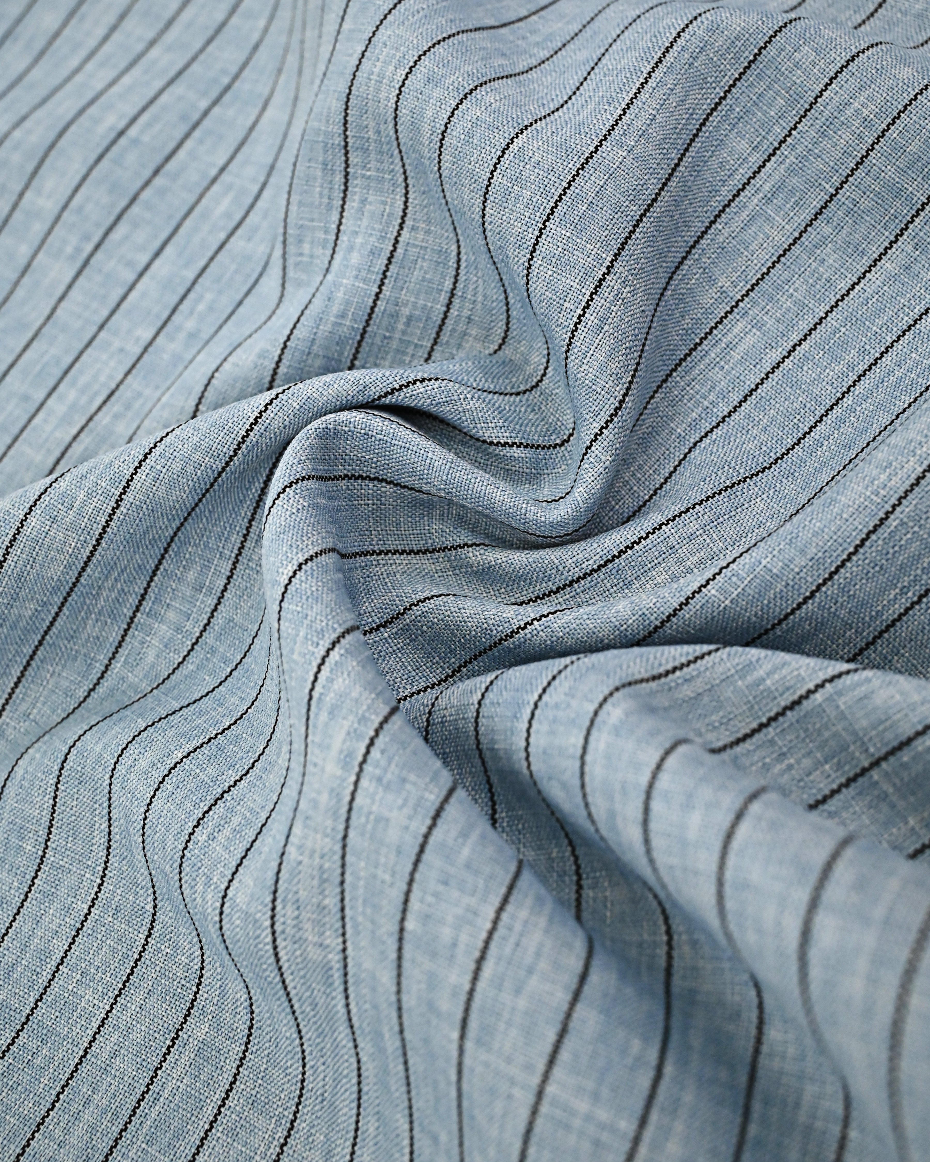 Pastle Blue Lining Ohbat Rida With Smart Dark Color Patti