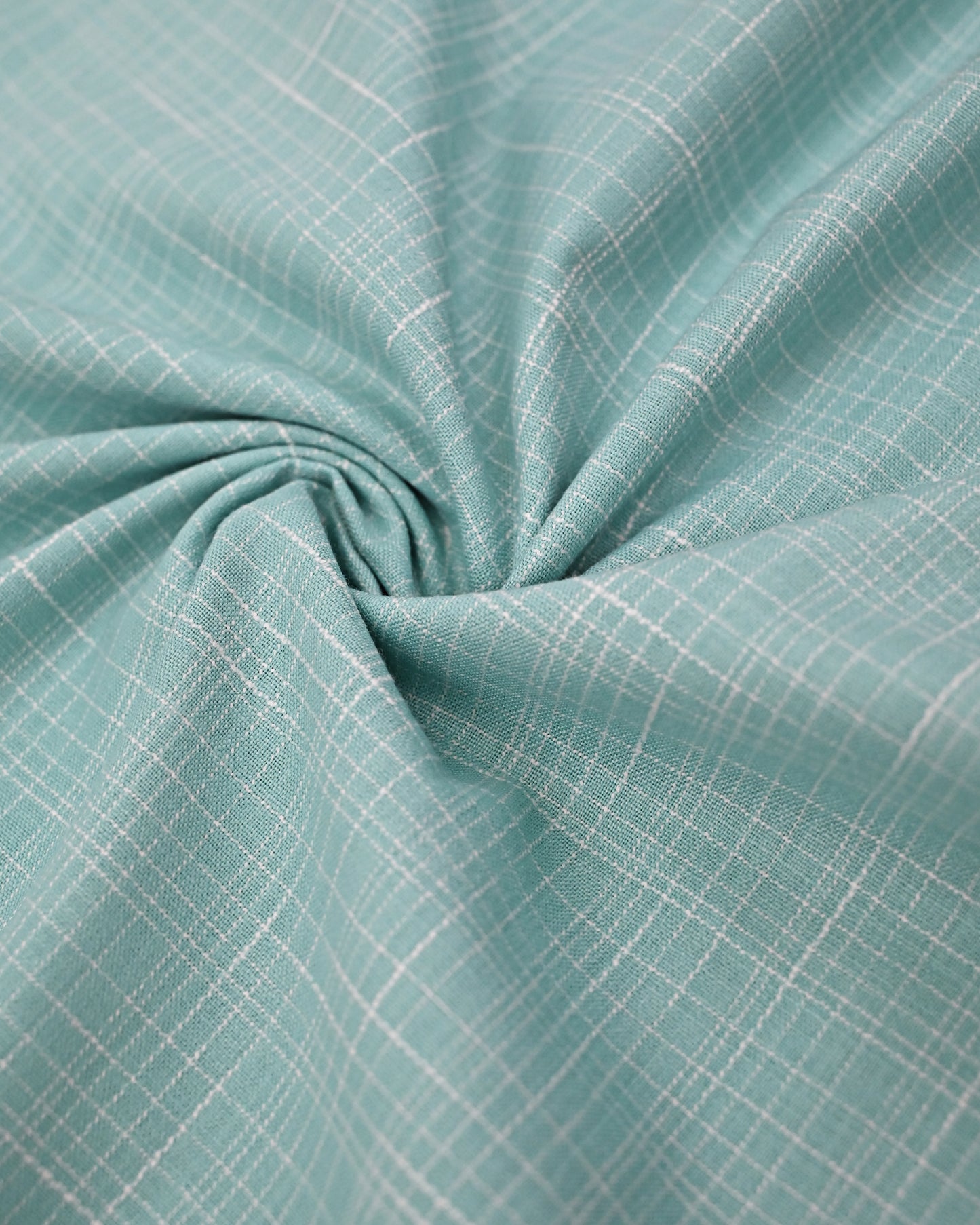 Sea Green Rida With Smart Imported Lacing & Floral Hand Painting