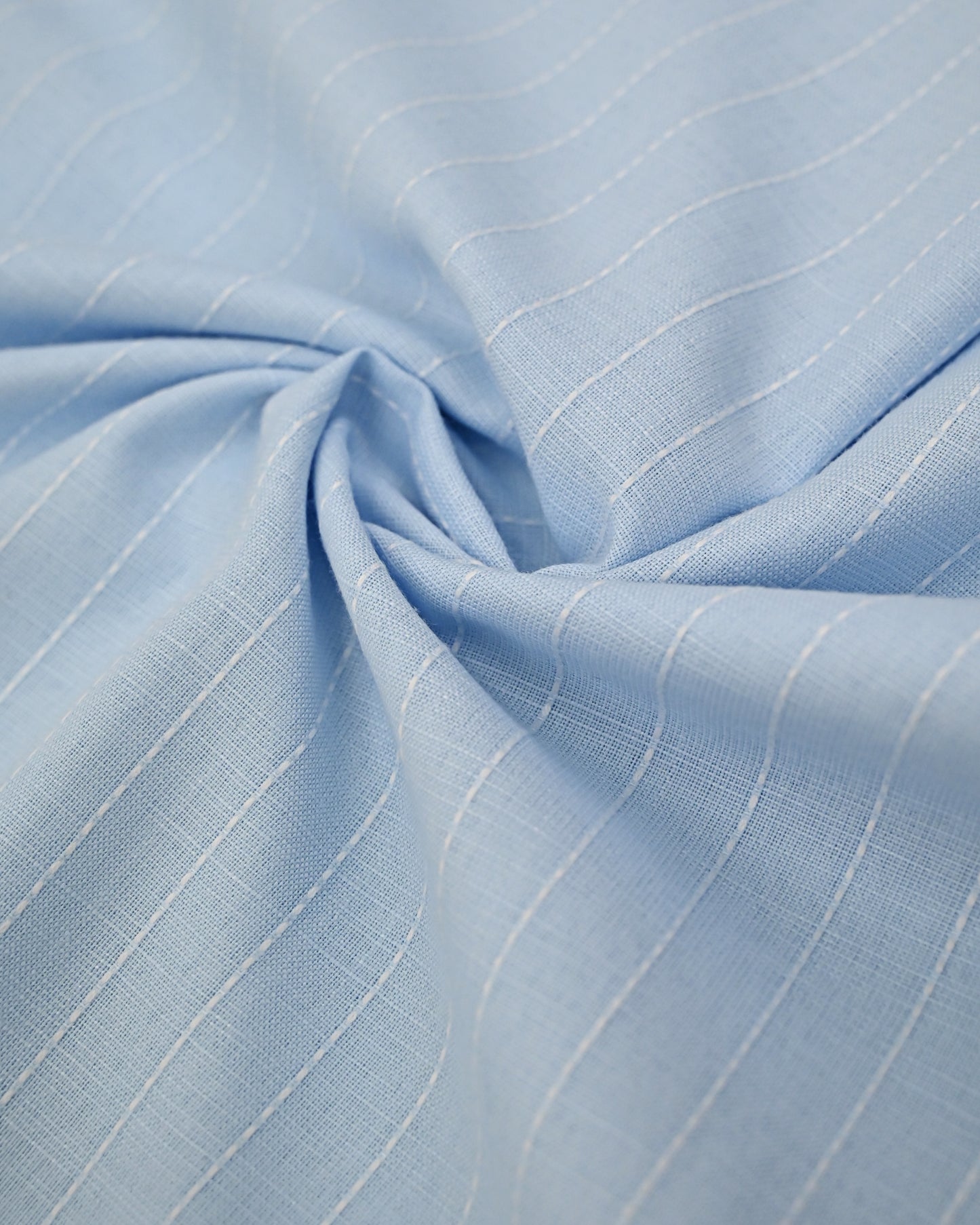 Light Blue Lining Rida With Smart Lacing & Floral Work