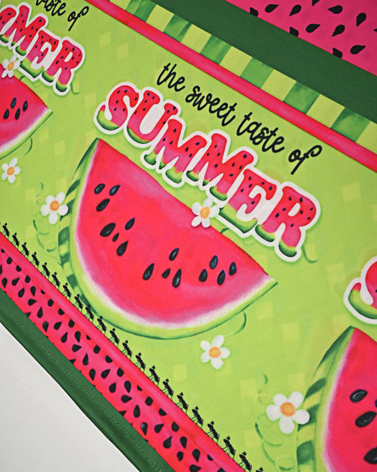 Watermelon Print Swim Wear With Watermelon & The Sweet Taste of Summer