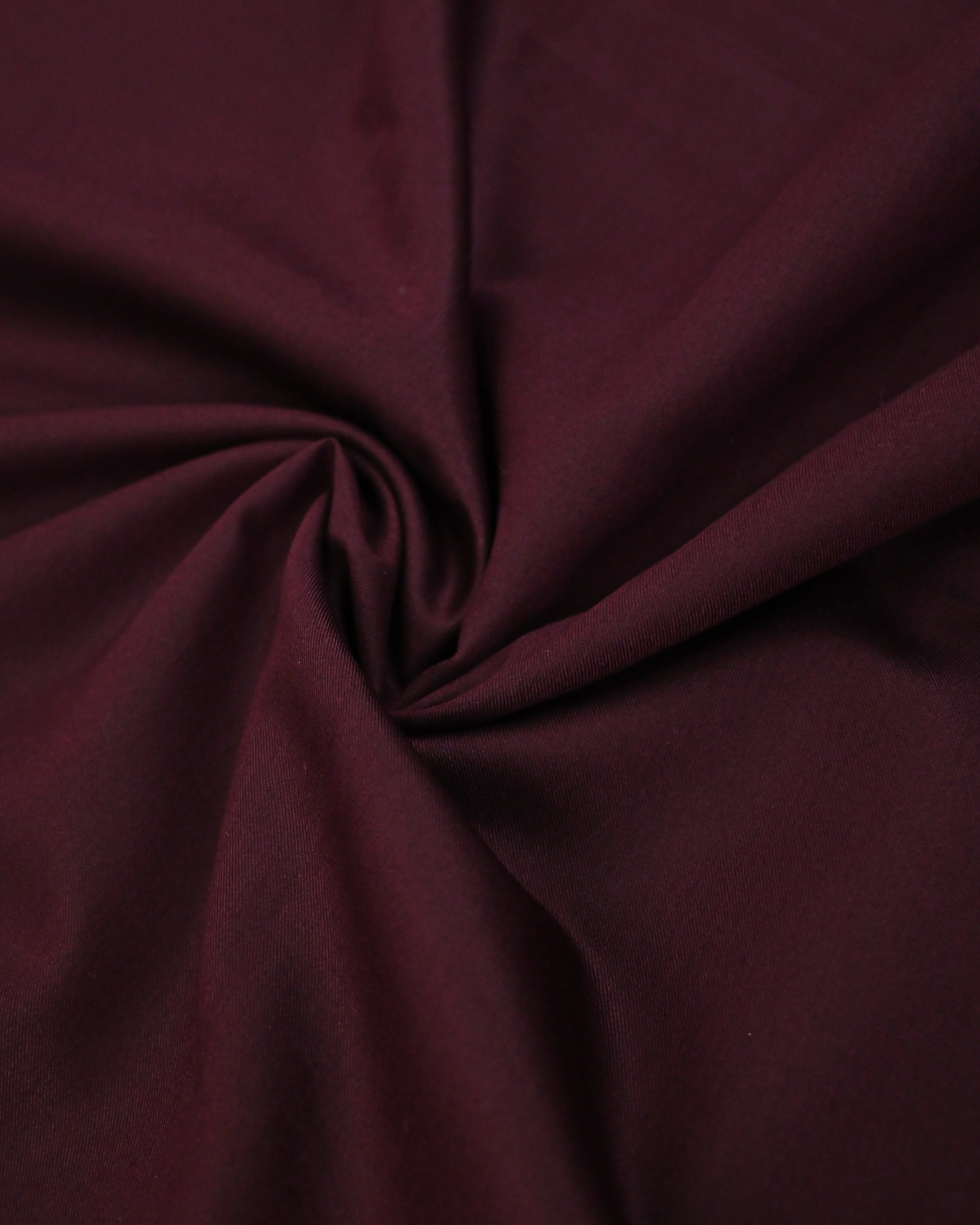 Burgundy Rida With Smart Mini Floral Print Panel & Smart Black Lace