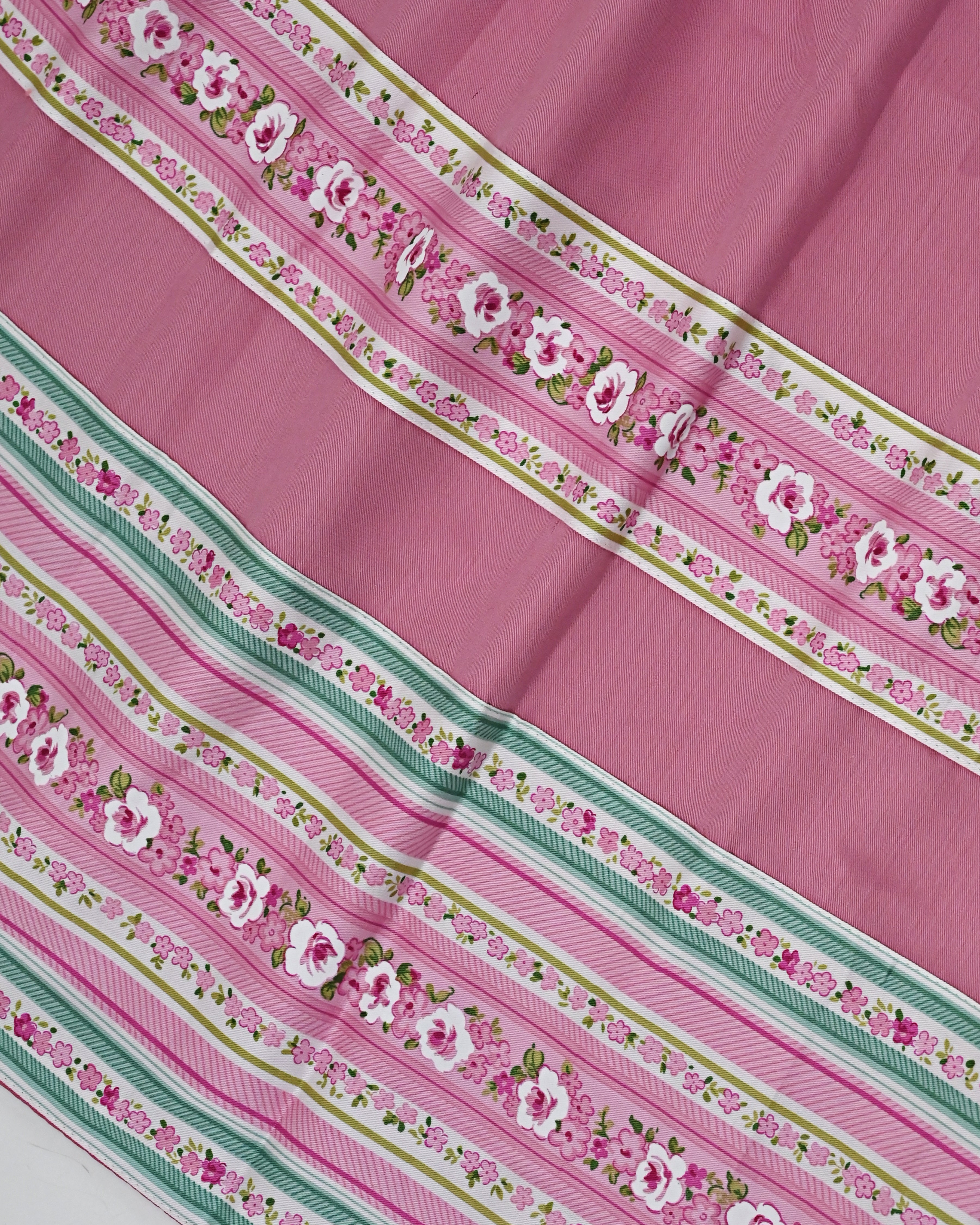 Dusty Rose Ohbat Rida With Smart Floral Digital Panel