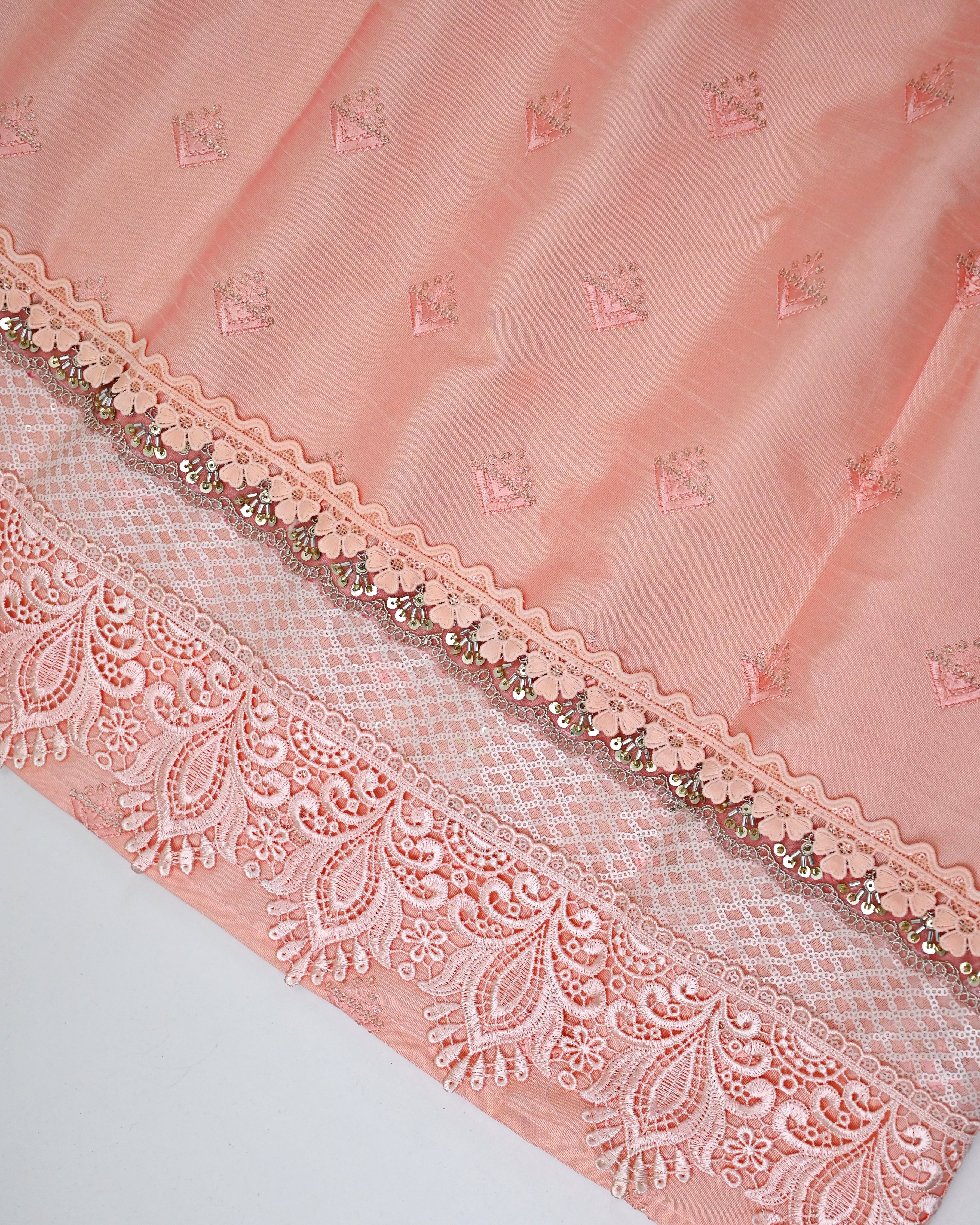 Light Salmon Pink Rida With All Over Booties & Smart Lacing-1950/-
