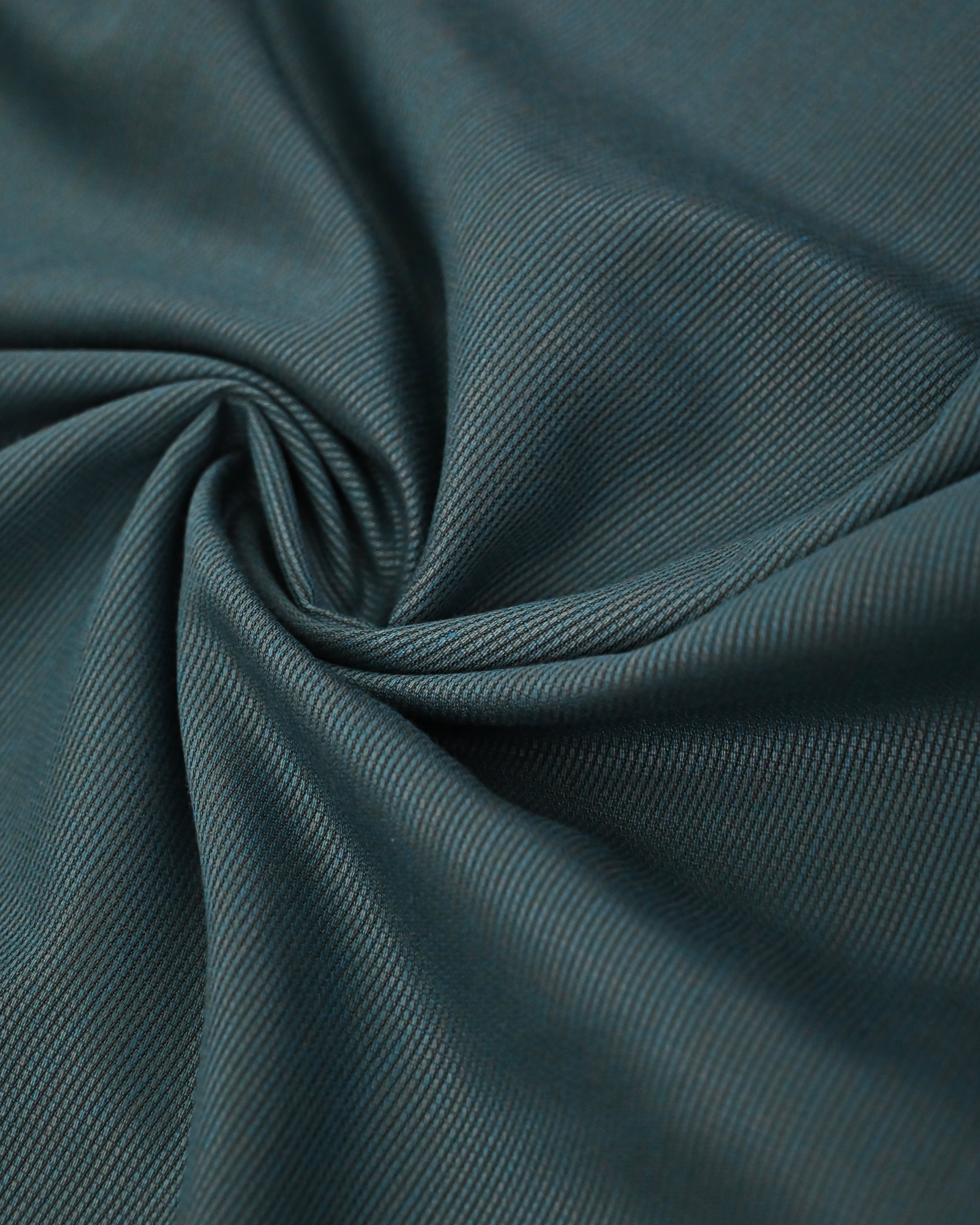 Dark Slate Green Rida With Double Color Meline Foil Panel Golden Lace & Floral Aari Bunch-4250/-