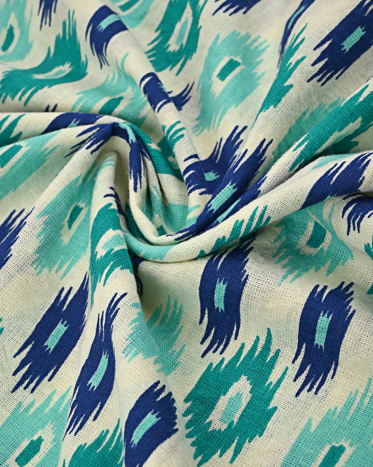 Dark Green Blue Batik Rida With Smart Lace & Batik Panel – AL-Vard ...