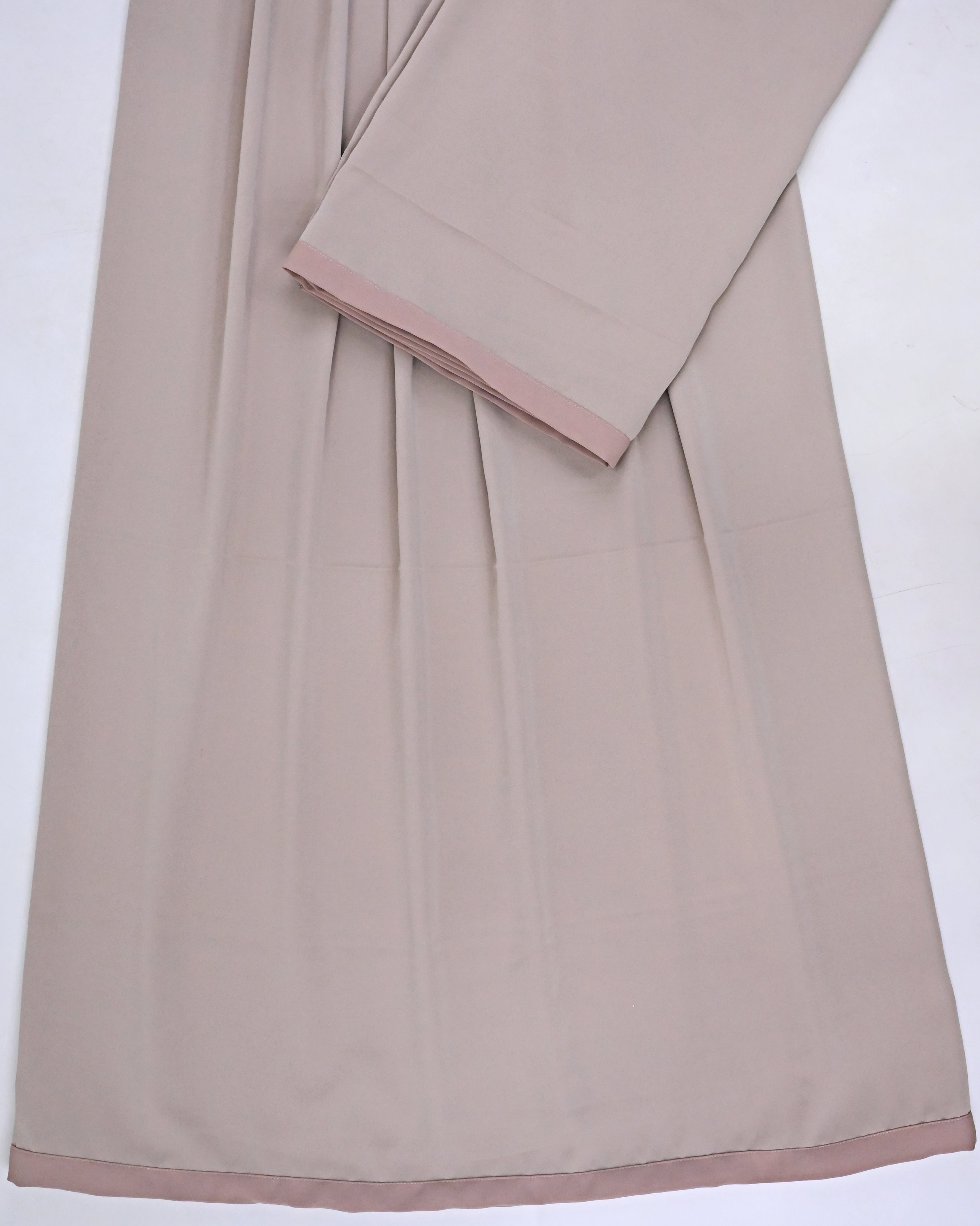 Rose Wood Abaya Ohbat Rida With Smart Small Pink Patti