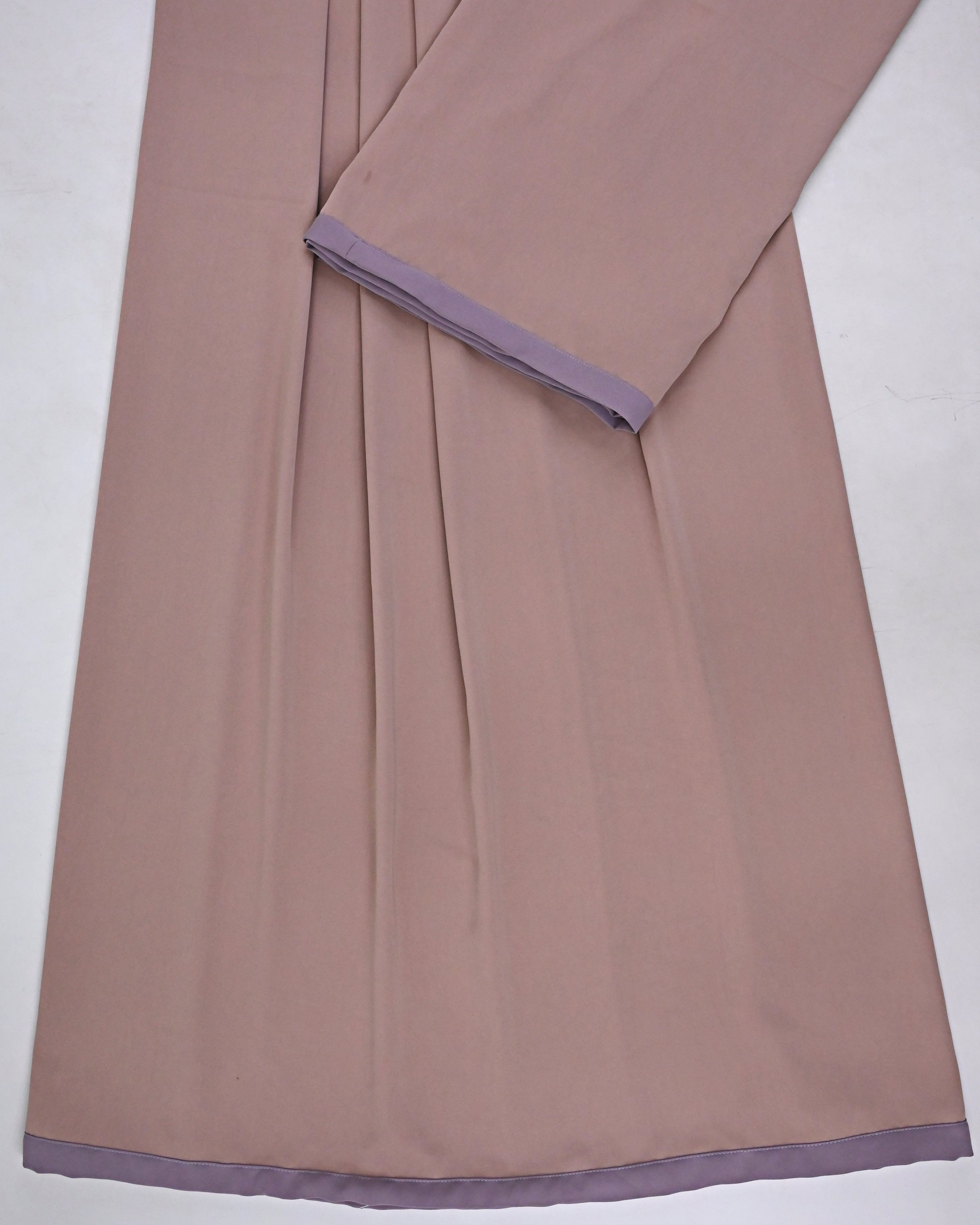 Muted Plum Abaya Ohbat Rida With Small Patti