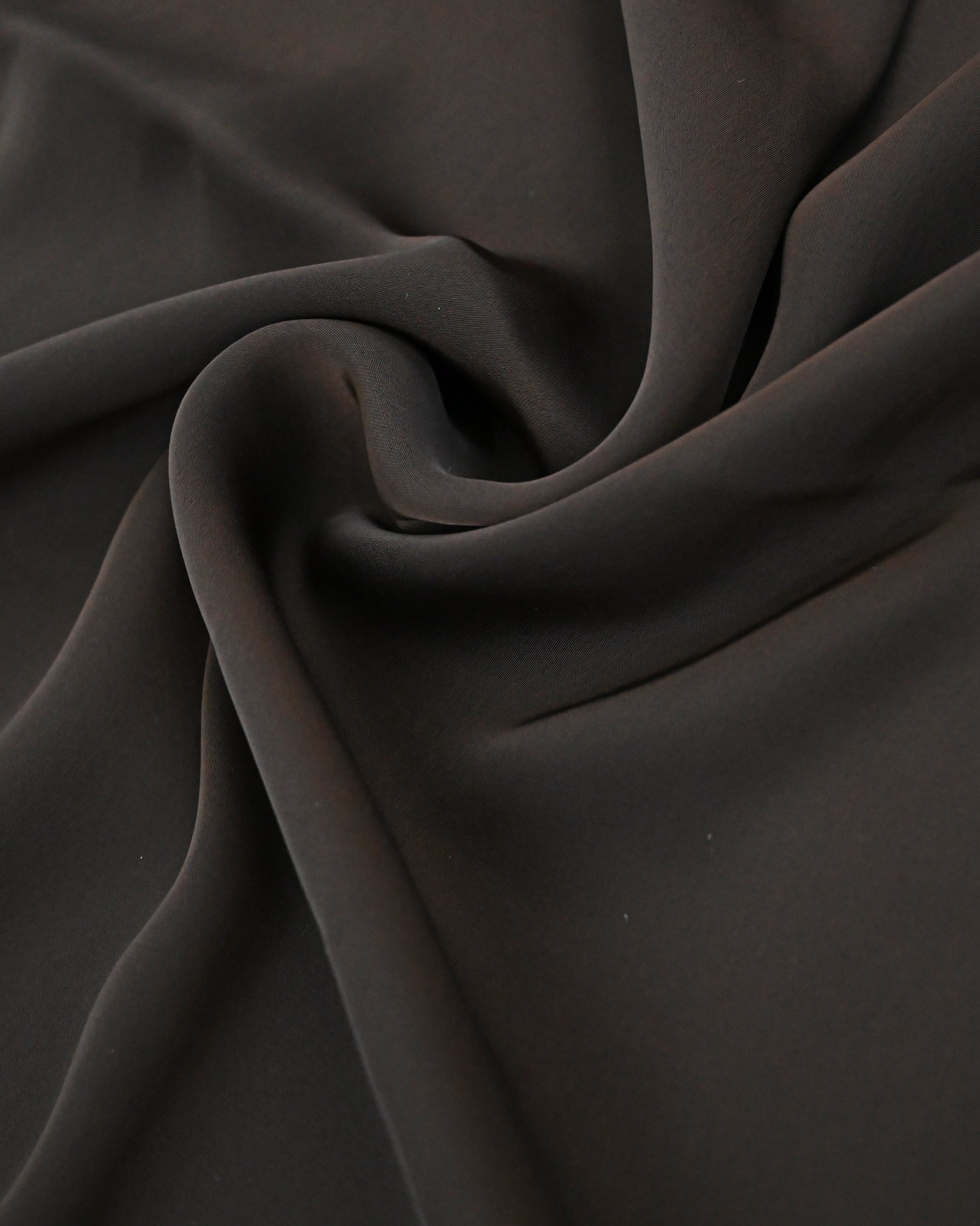 Dark Chocolate Brown Abaya Ohbat Rida With Smart Small Patti-950/-