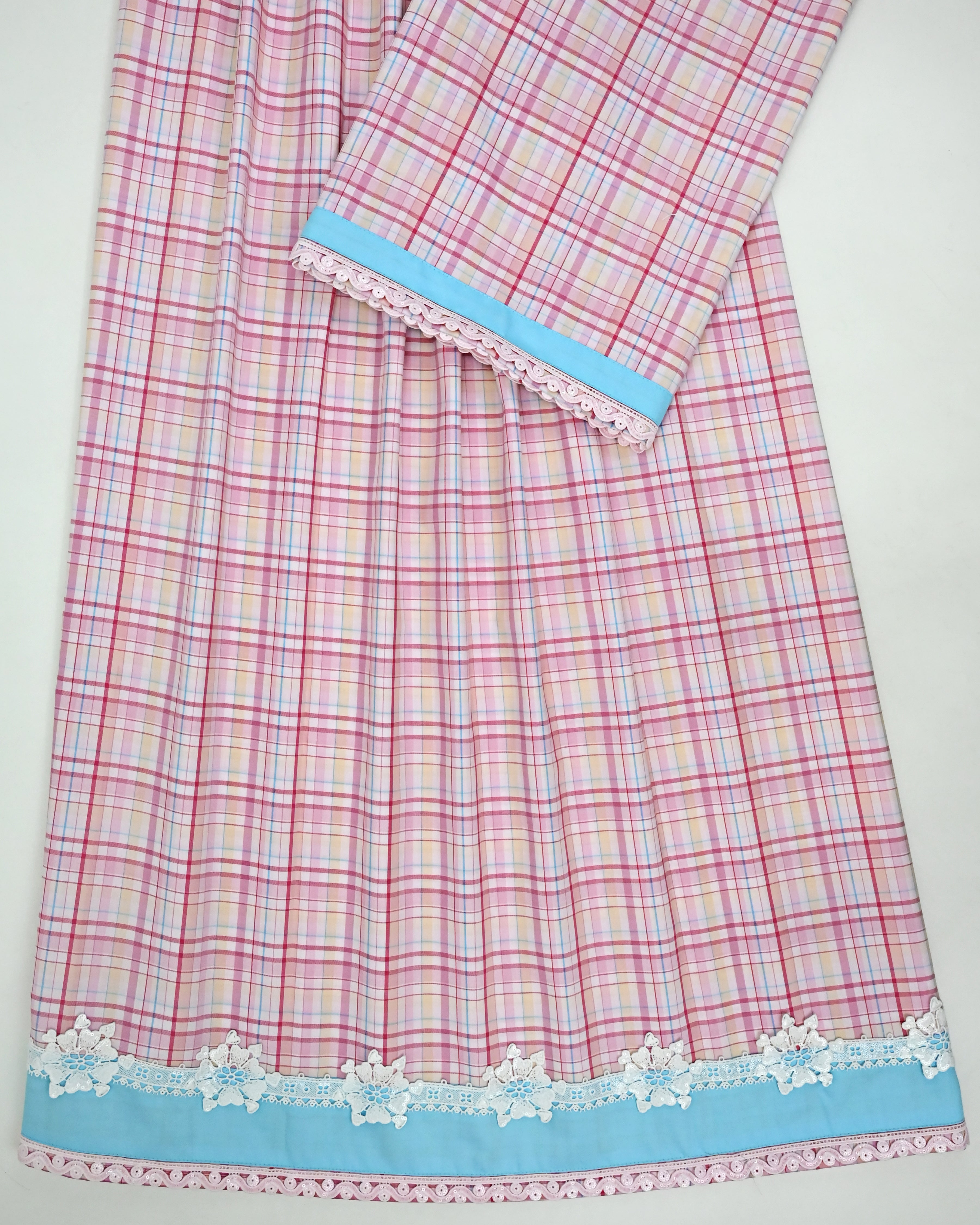 Multi Cheks Lining Rida Witb Smart Look & Smart Lace
