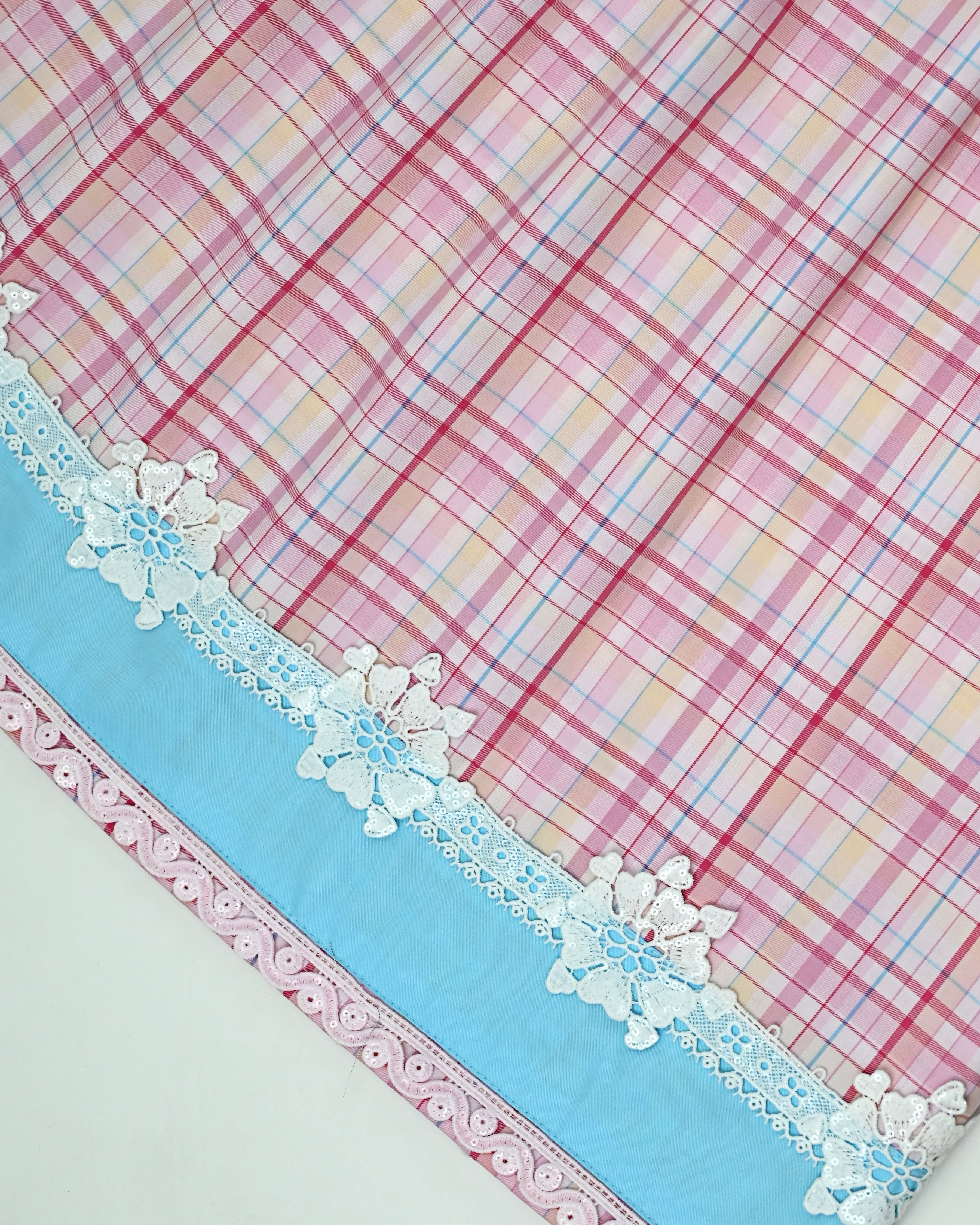 Multi Cheks Lining Rida Witb Smart Look & Smart Lace