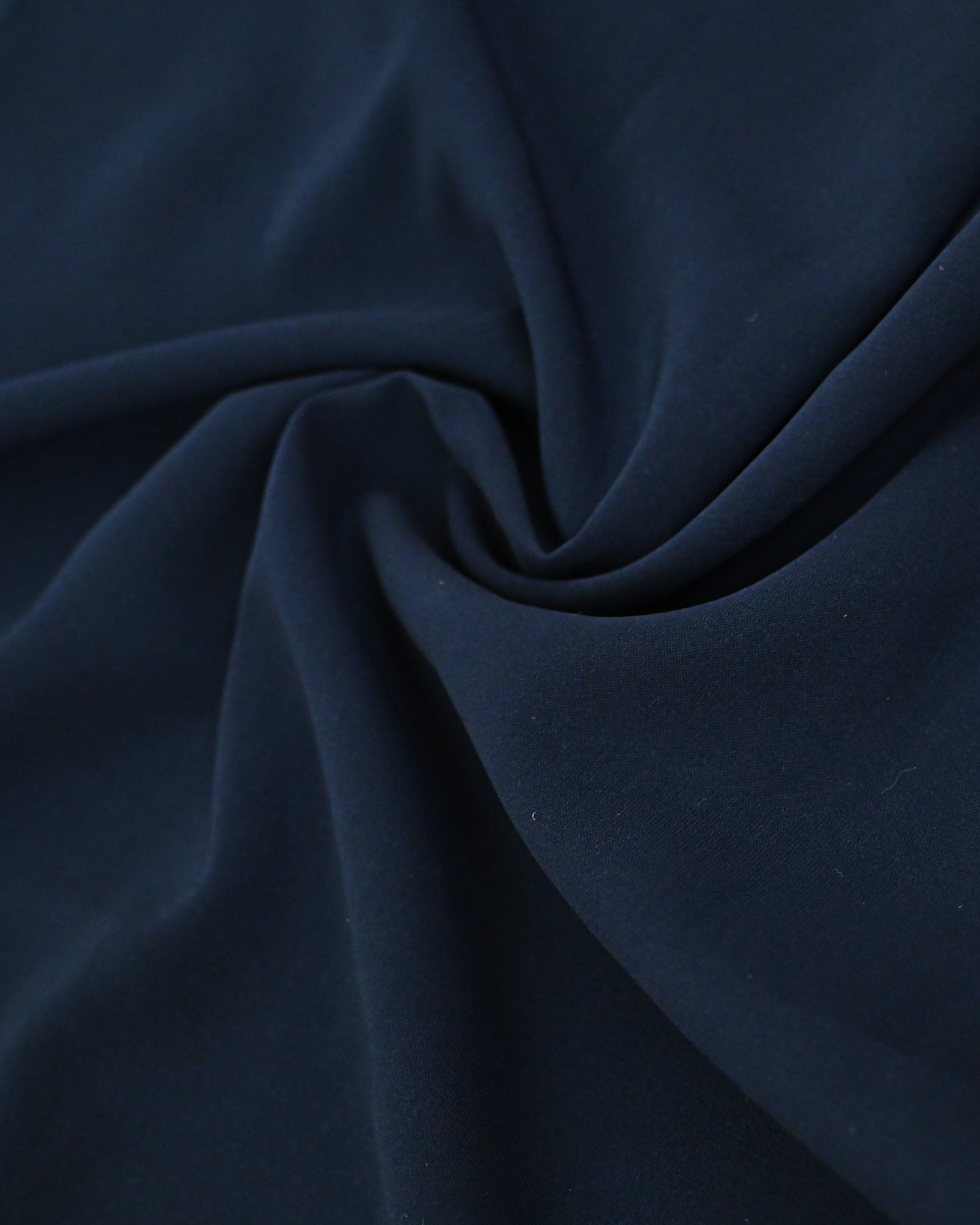 Dark Navy Blue Abaya Rida With Smart Design Lace & Dark Light Plain Panel