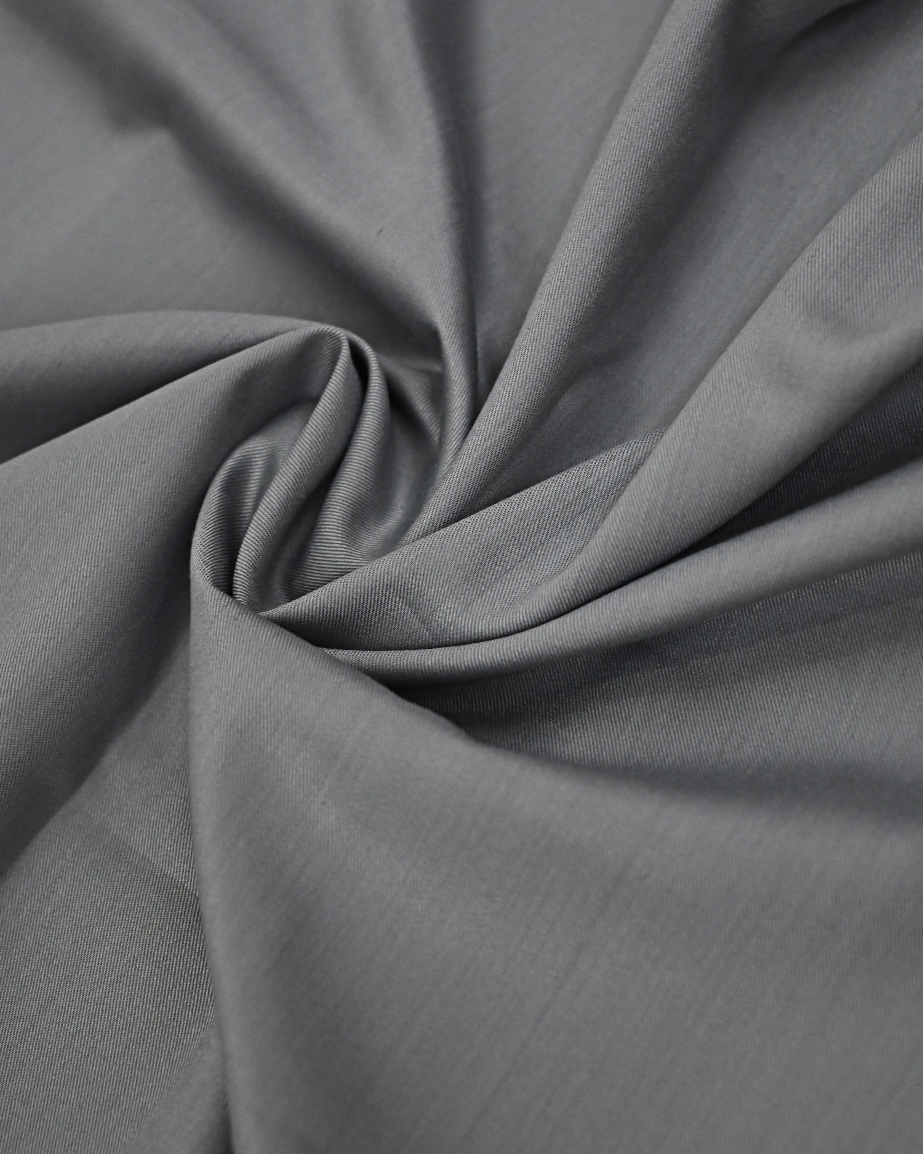 Smoked Grey Rida With Smart Lace & Smart Batik Print Panel