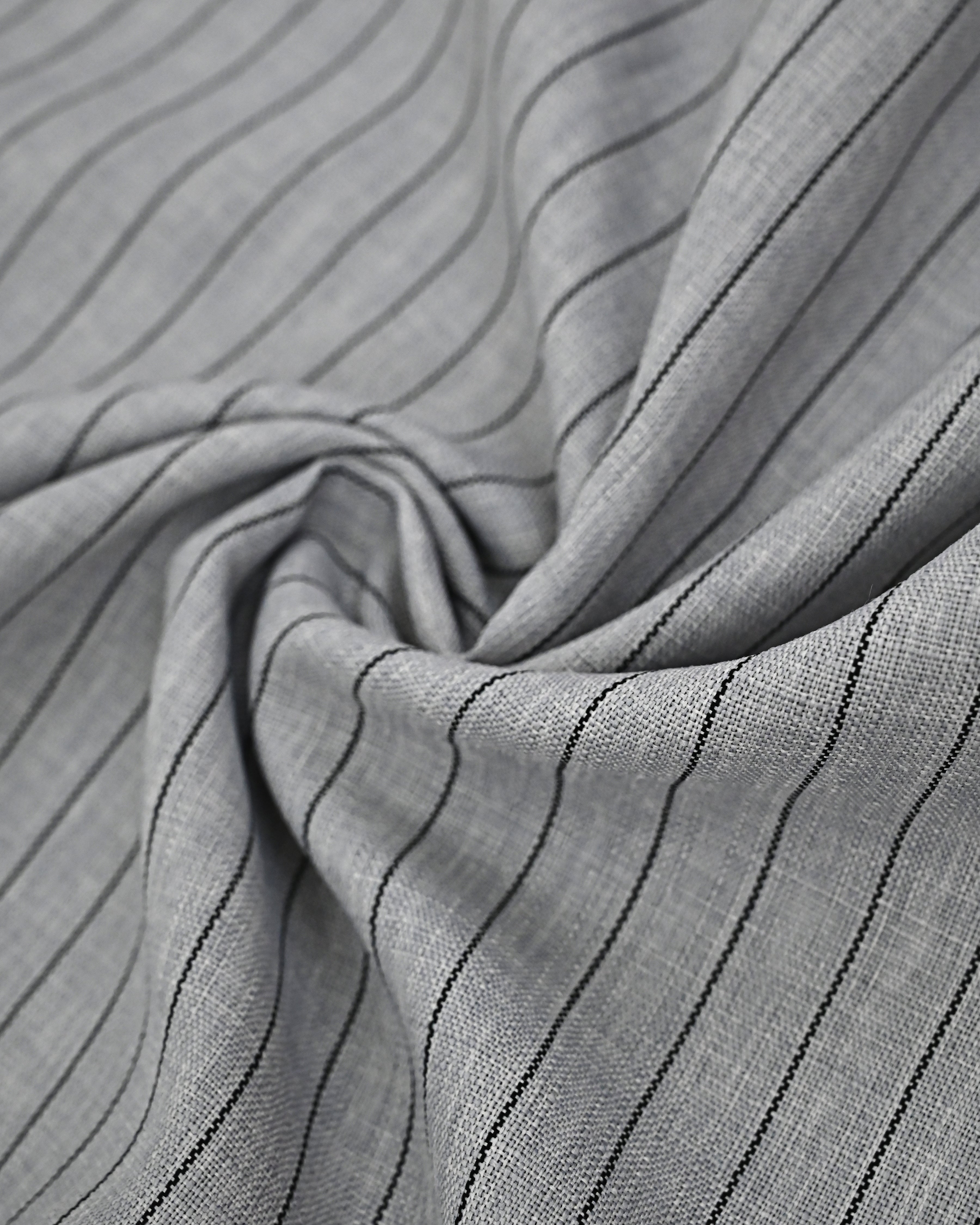 Heather Grey Black Stripes Rida With Smart Lace & Rose Gold Panel